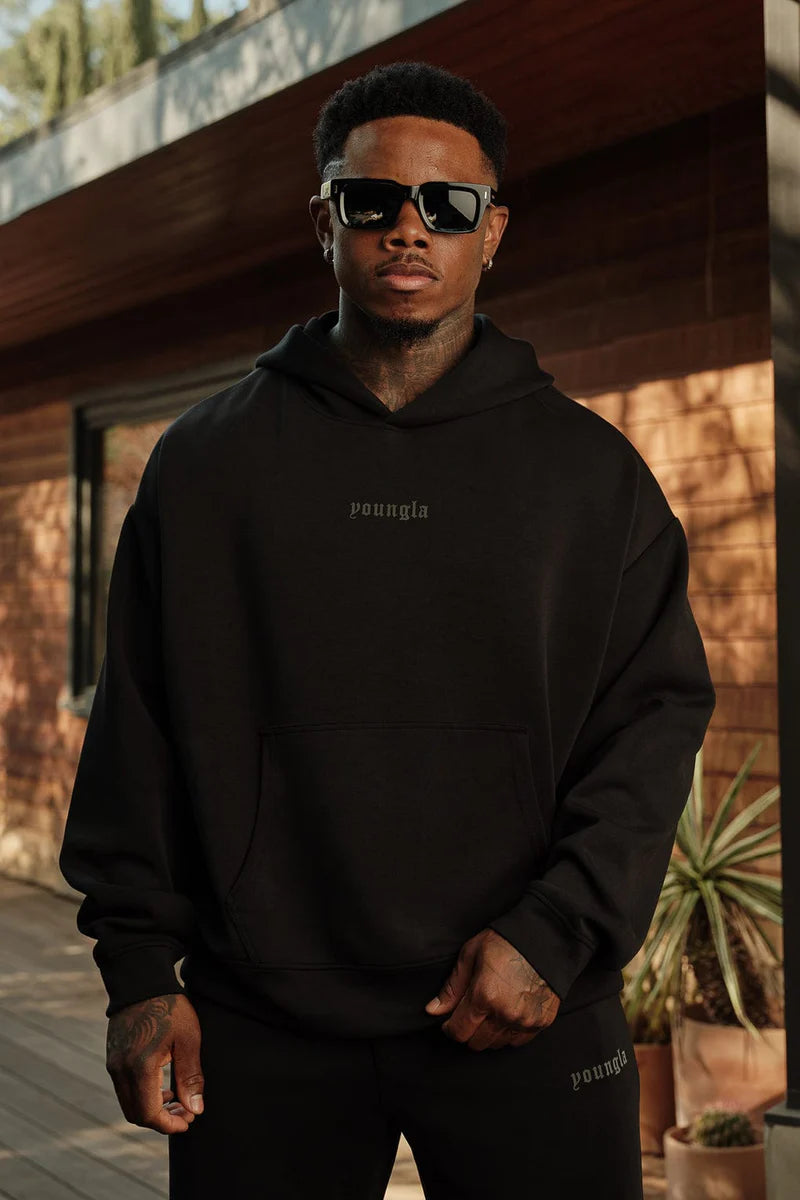Hoodie Oversized Soft - Negra
