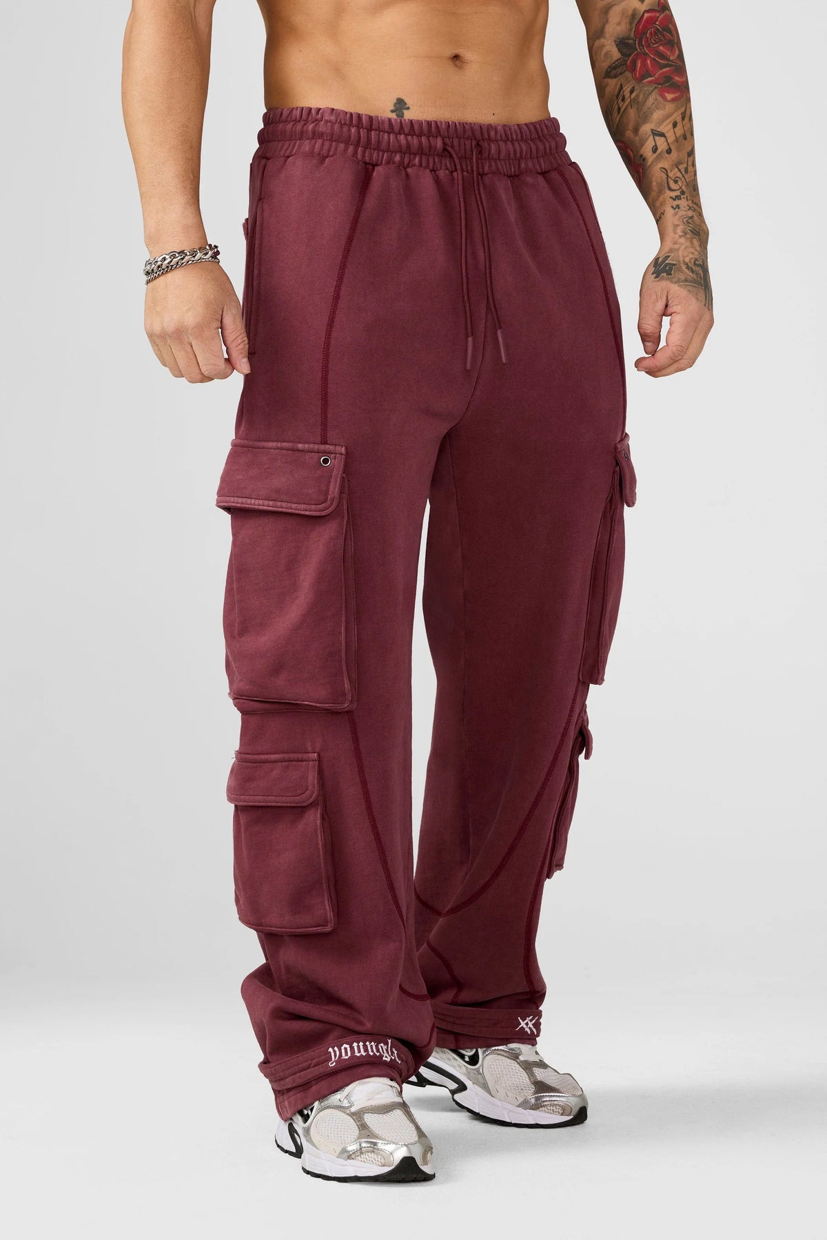 Jogger Cargo Strap - Vino