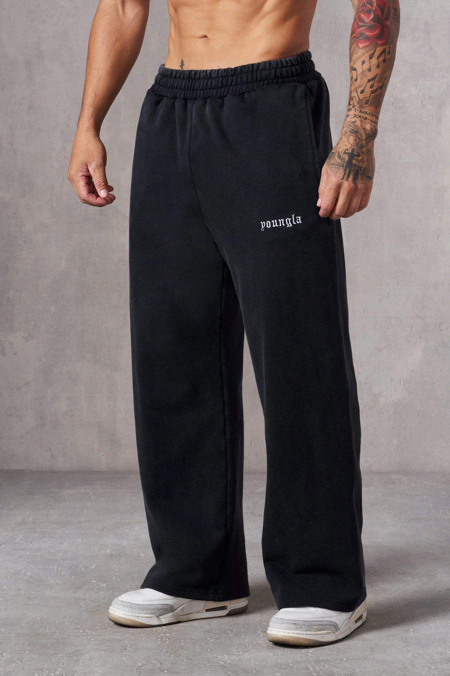 Jogger Clásico Baggy - Negro
