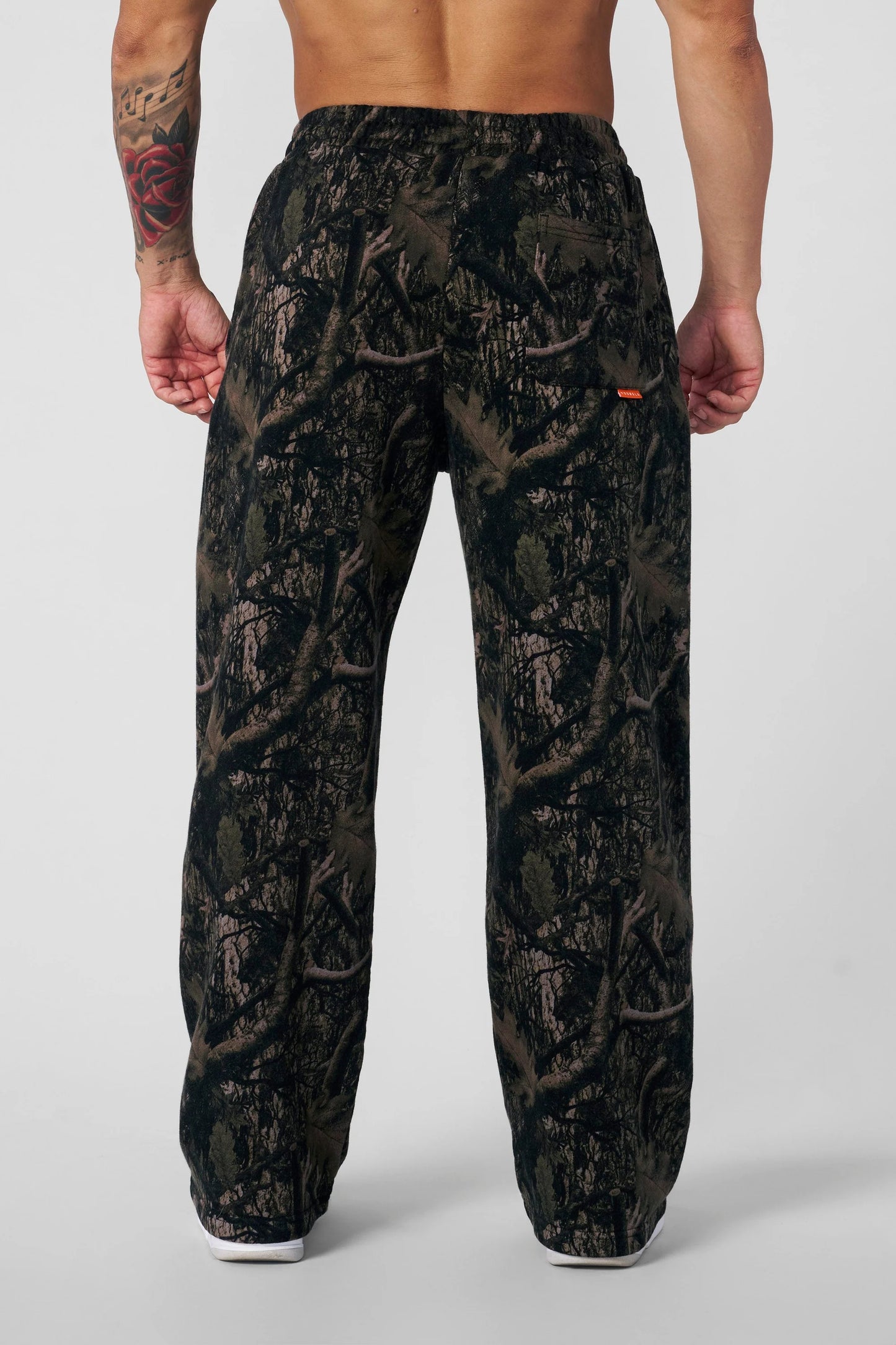 Jogger Baggy - Negro Camuflado