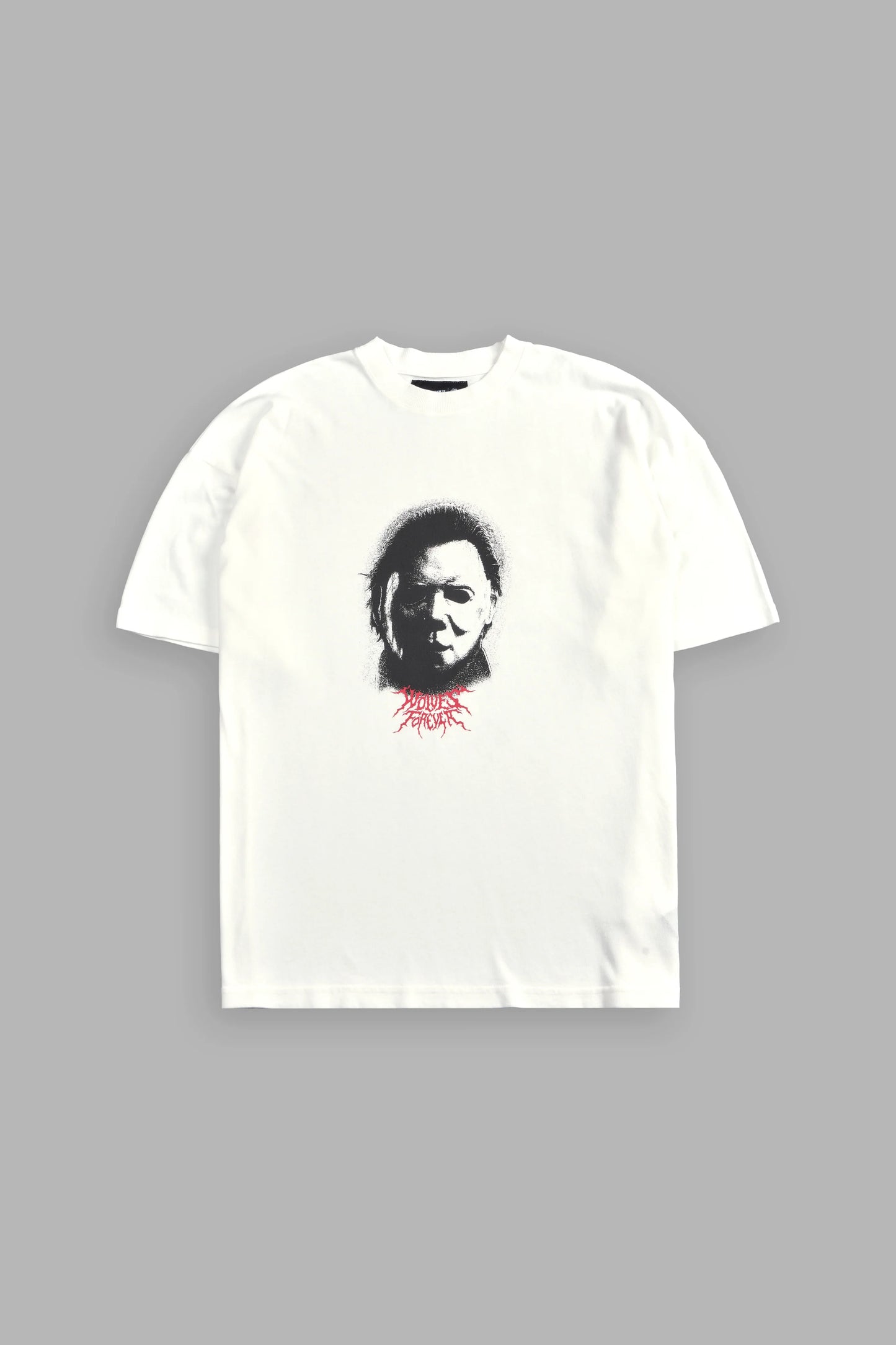 Playera “Watch Your Back” Premium Oversized - Crema