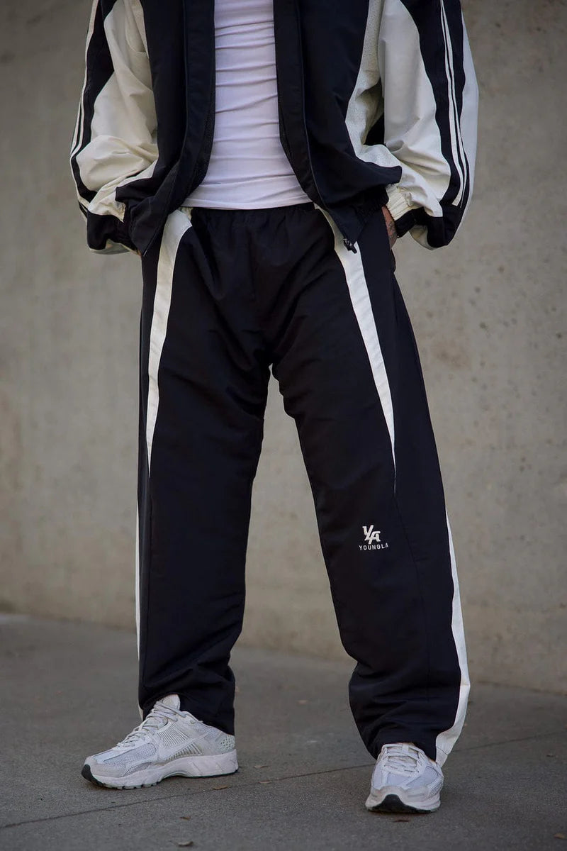 Jogger Deportivo Fight - Negro/Blanco