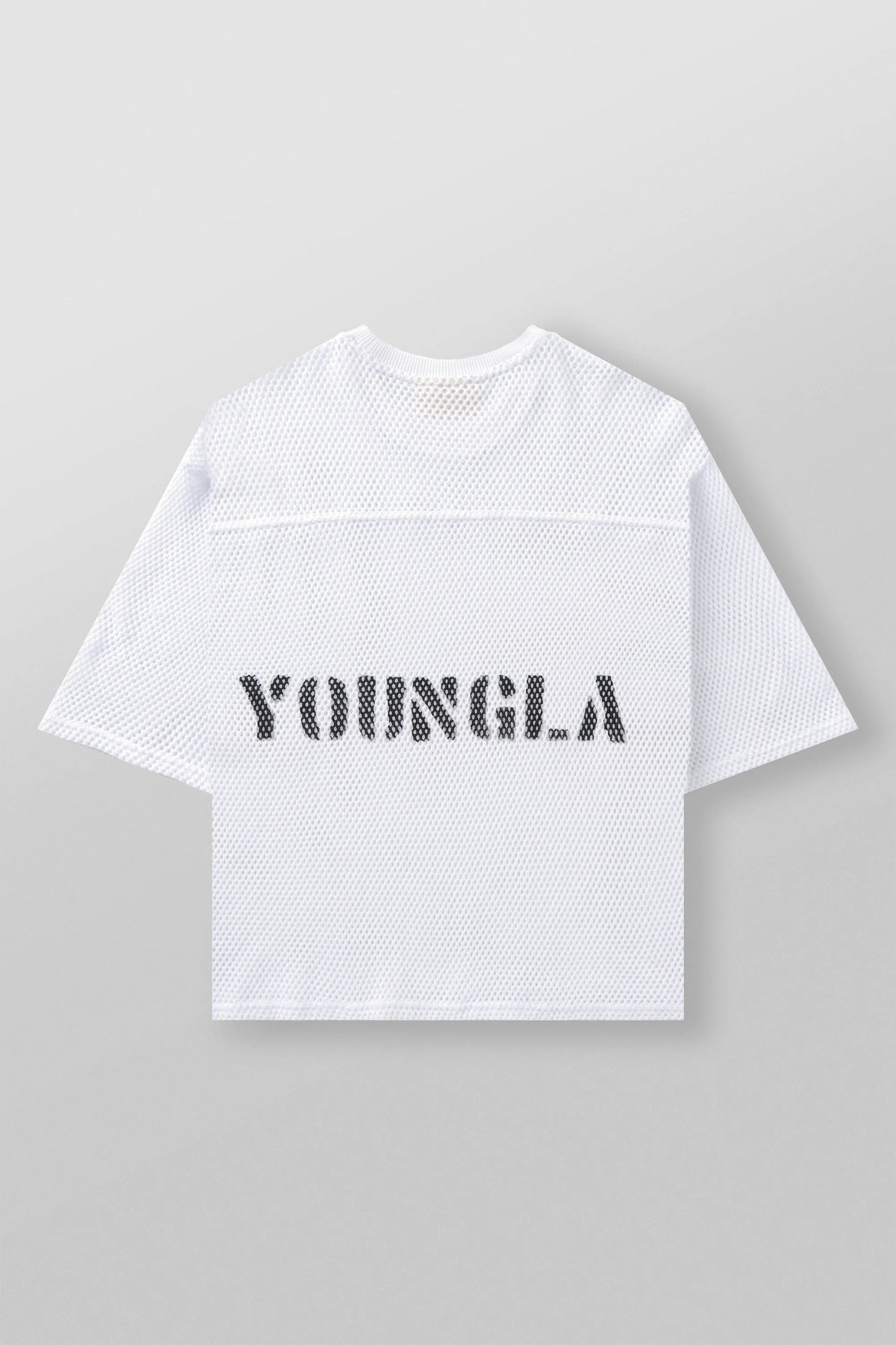 Playera Malla - Blanca