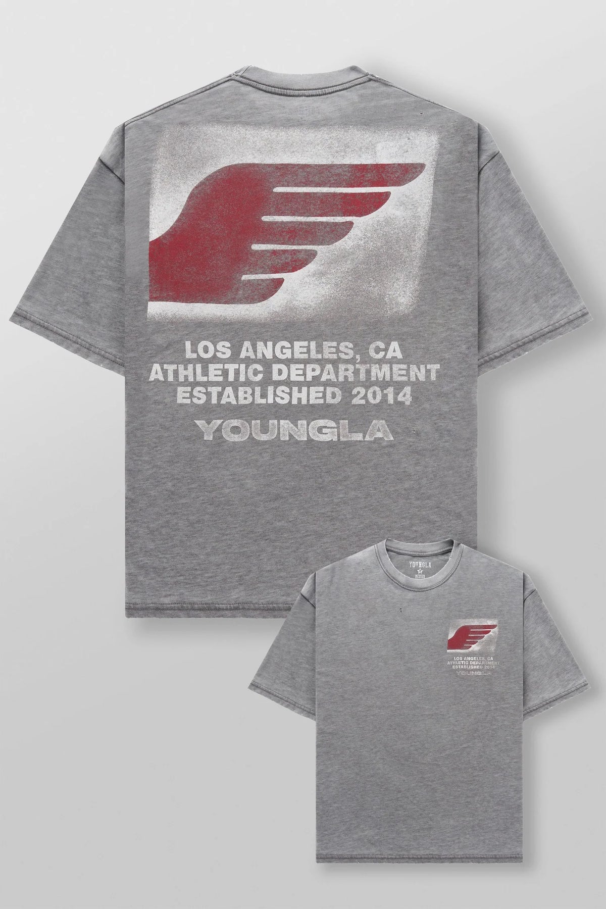 Playera Golden Era - Gris Deslavada