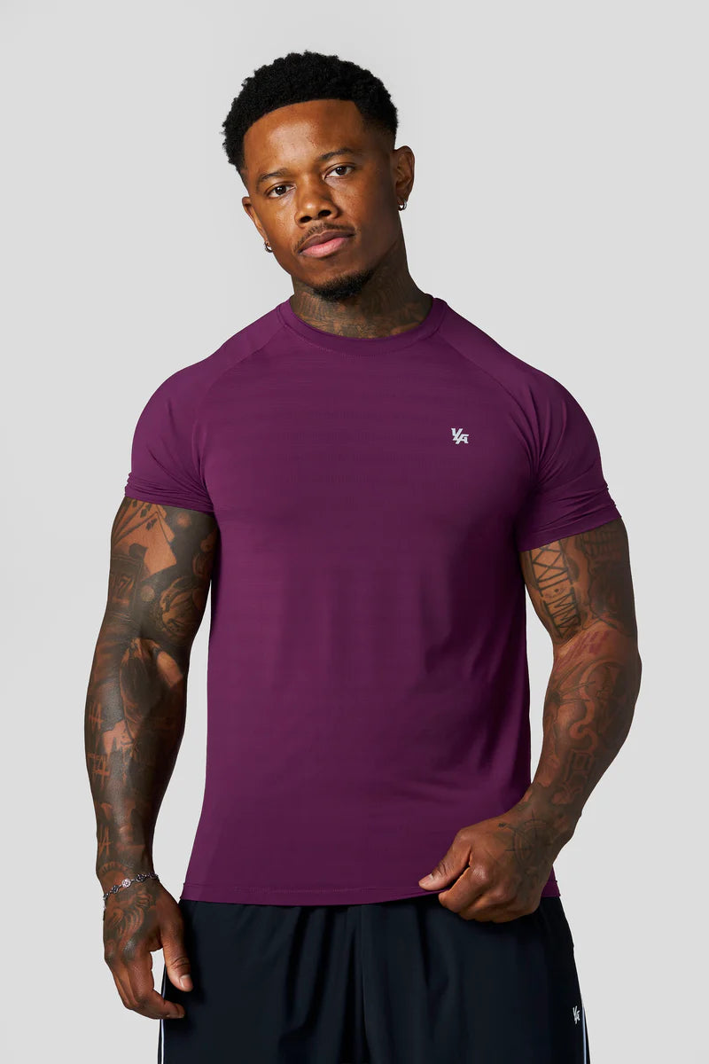 Playera Compresión Liquid - Uva