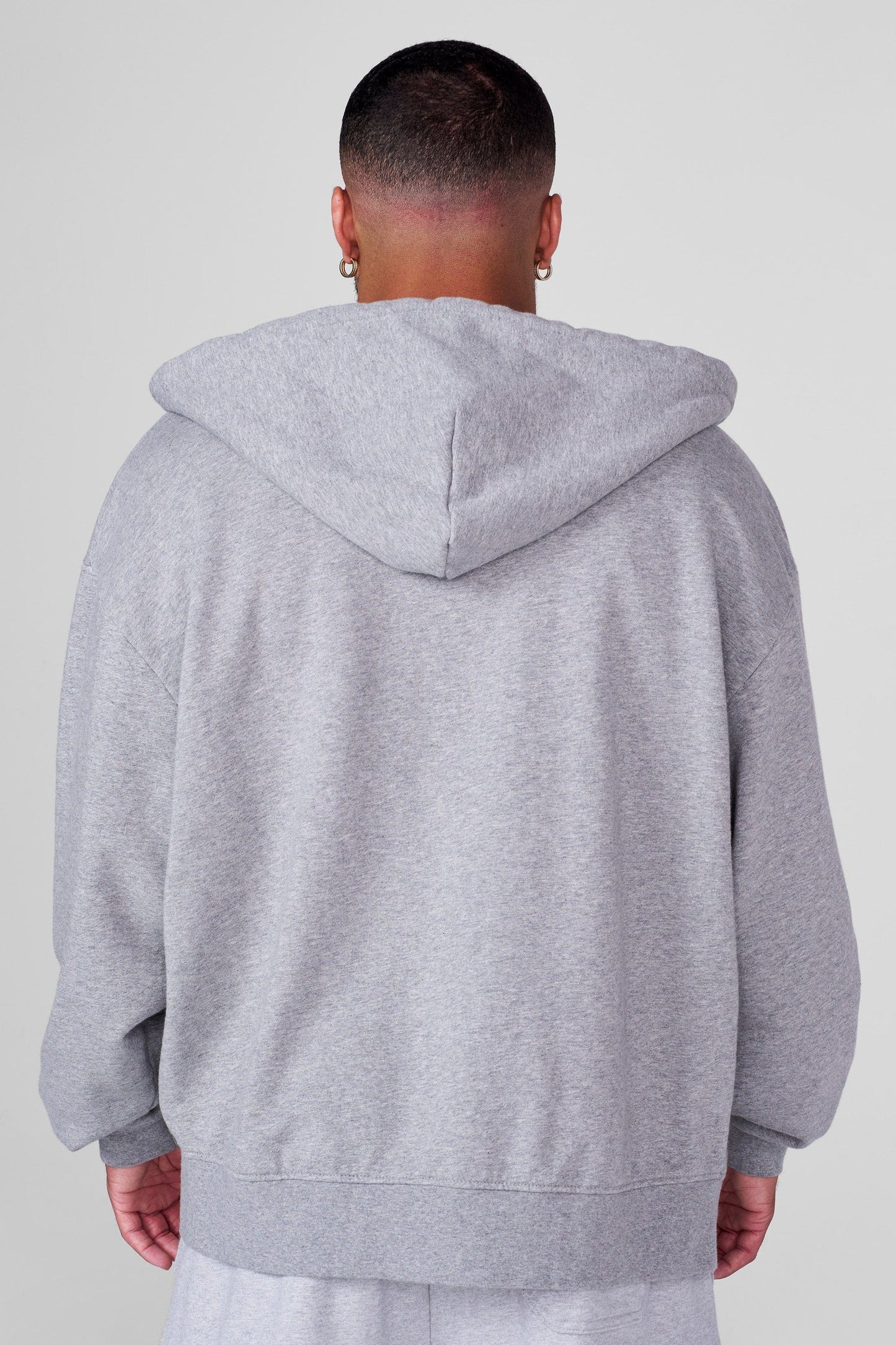 Hoodie Heritage Zip - Gris