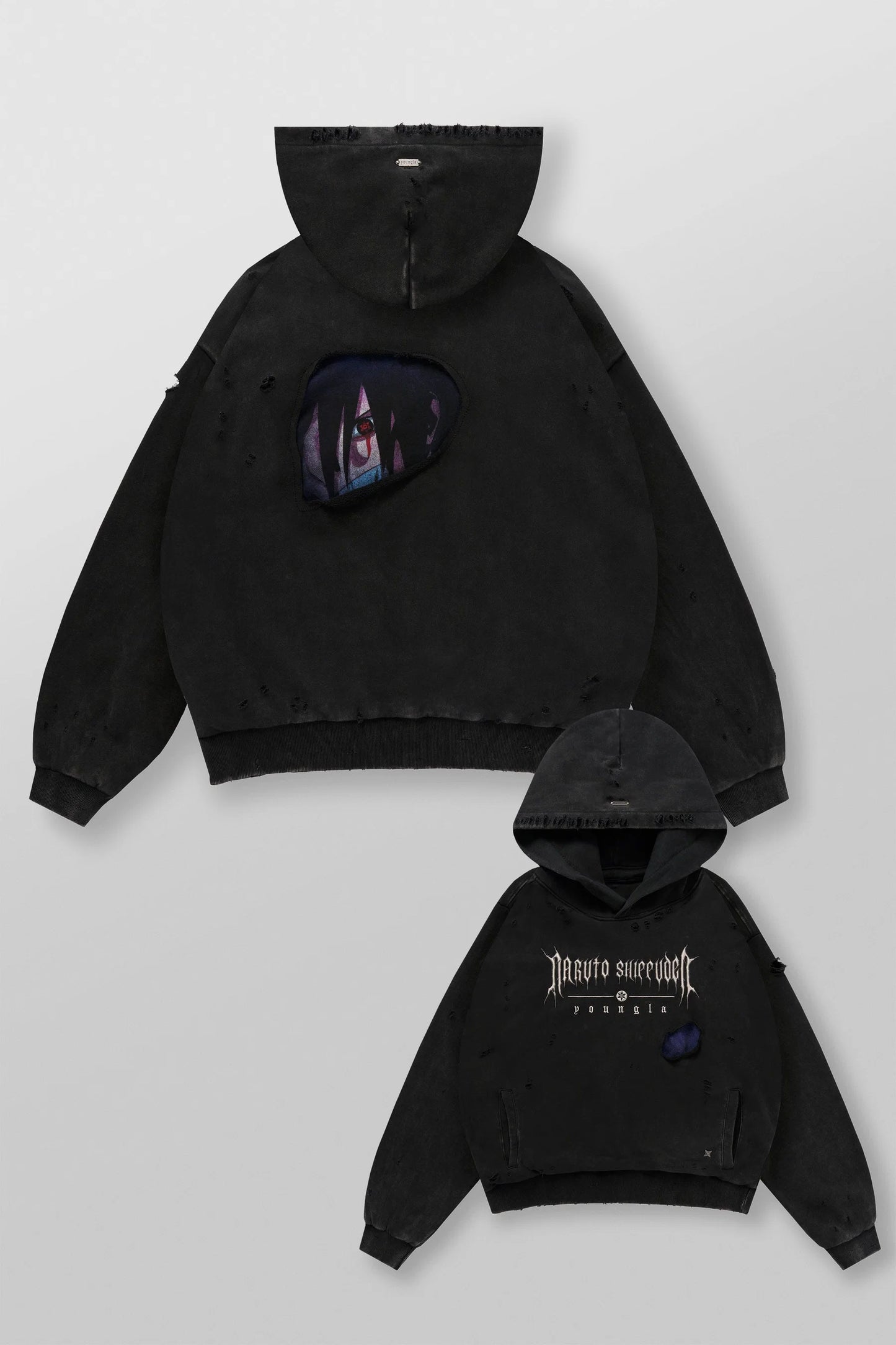 Hoodie Youngla x Naruto - Sasuke