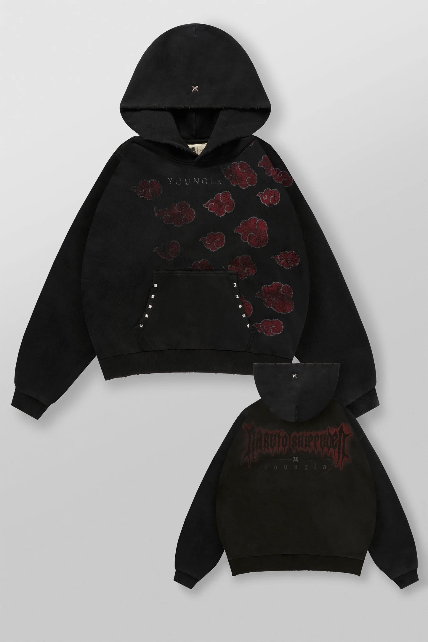 Hoodie Youngla x Naruto Stud - Akatsuki