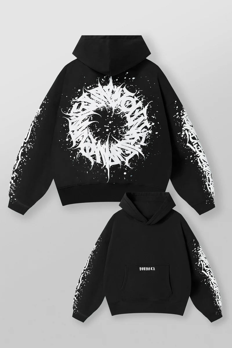 Hoodie Cyclone - Negra