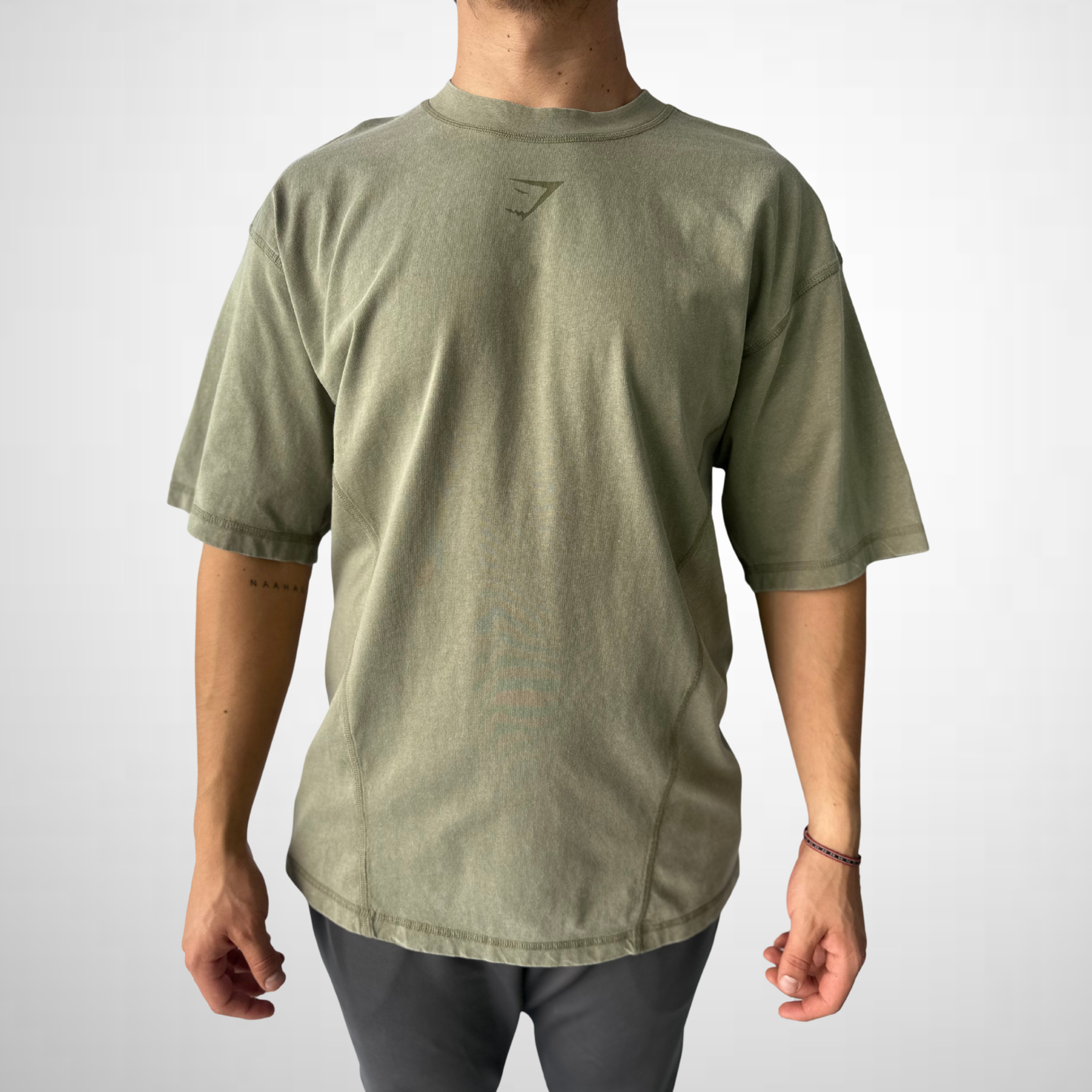 Playera Deslavada – Verde
