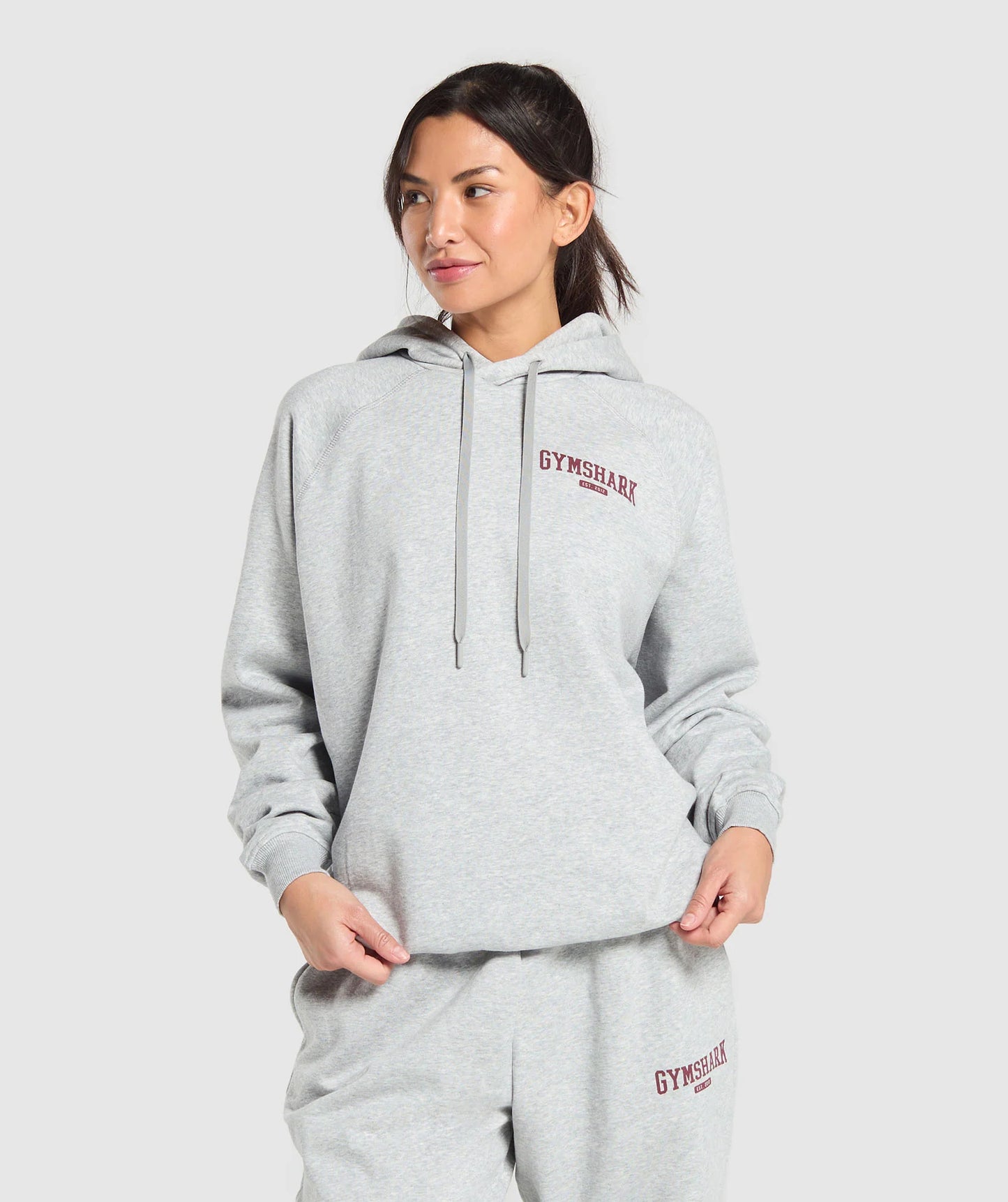 Hoodie Oversize - Gris