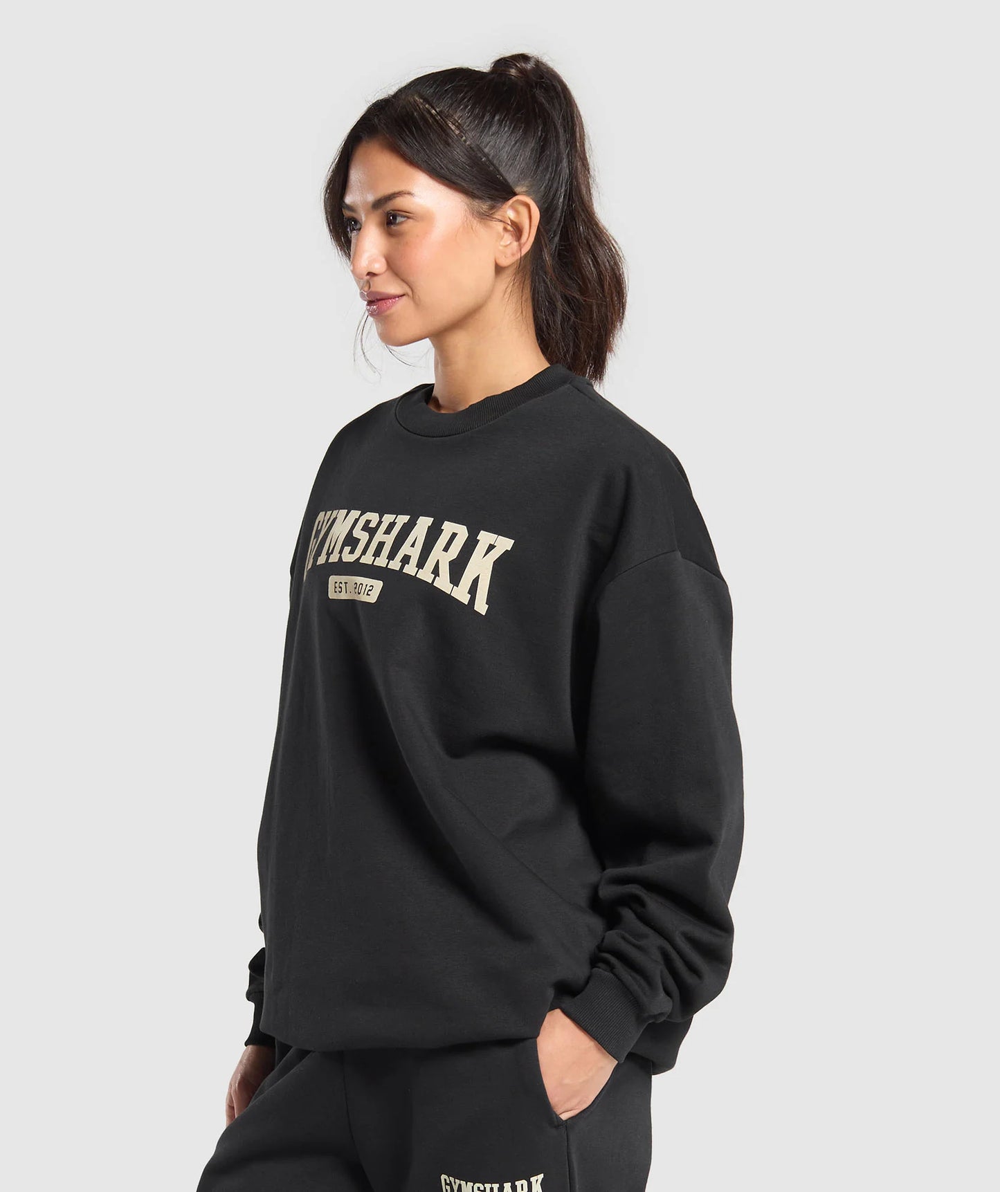 Suéter Oversized - Negro