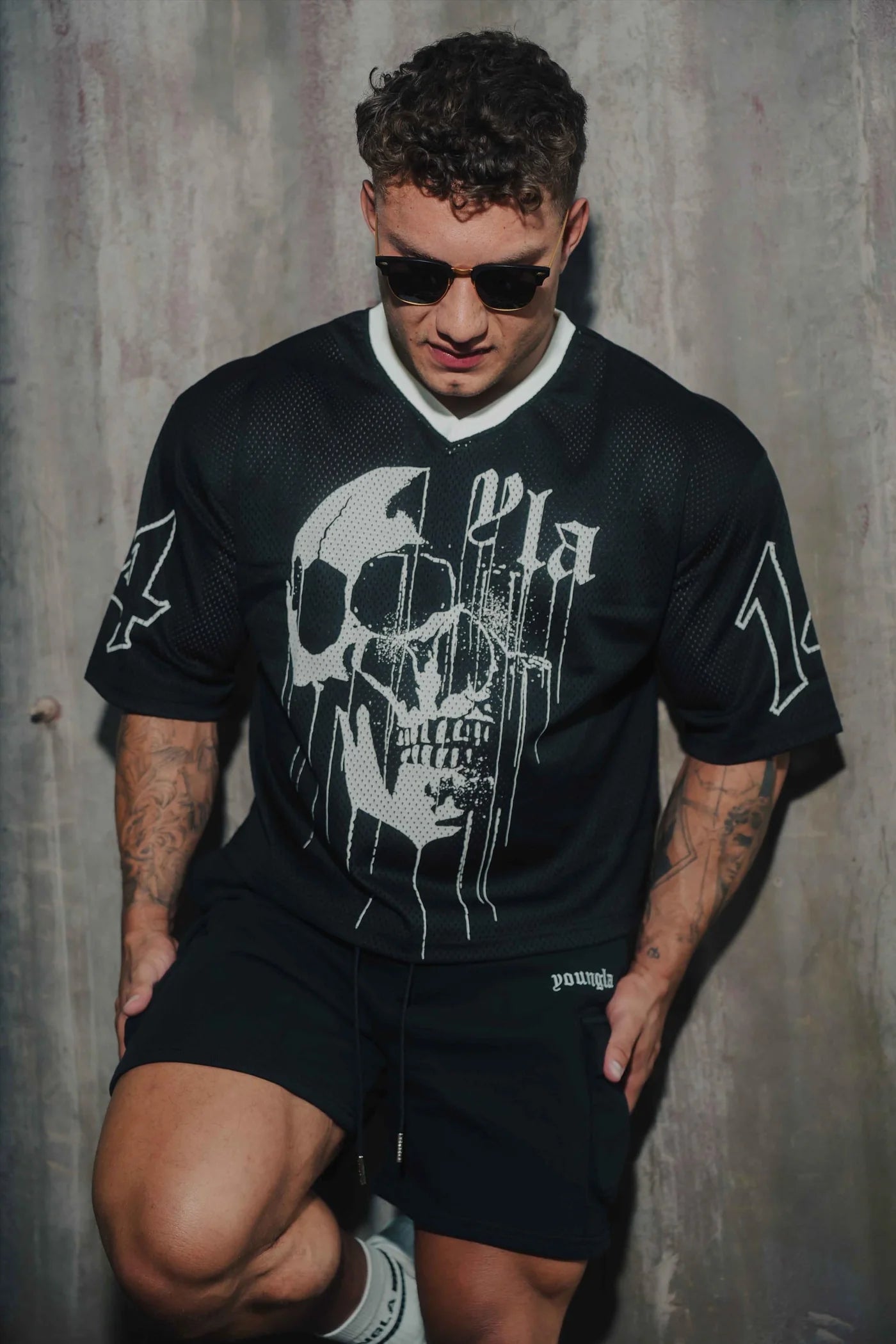 Jersey Calavera - Negro