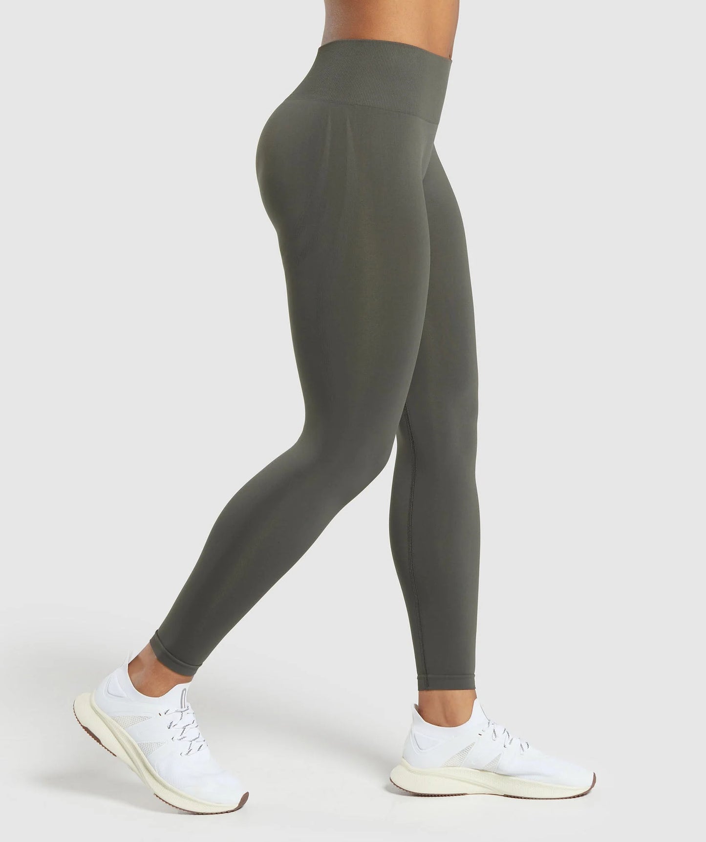 Leggings Sin Costuras - Verde Fuerte