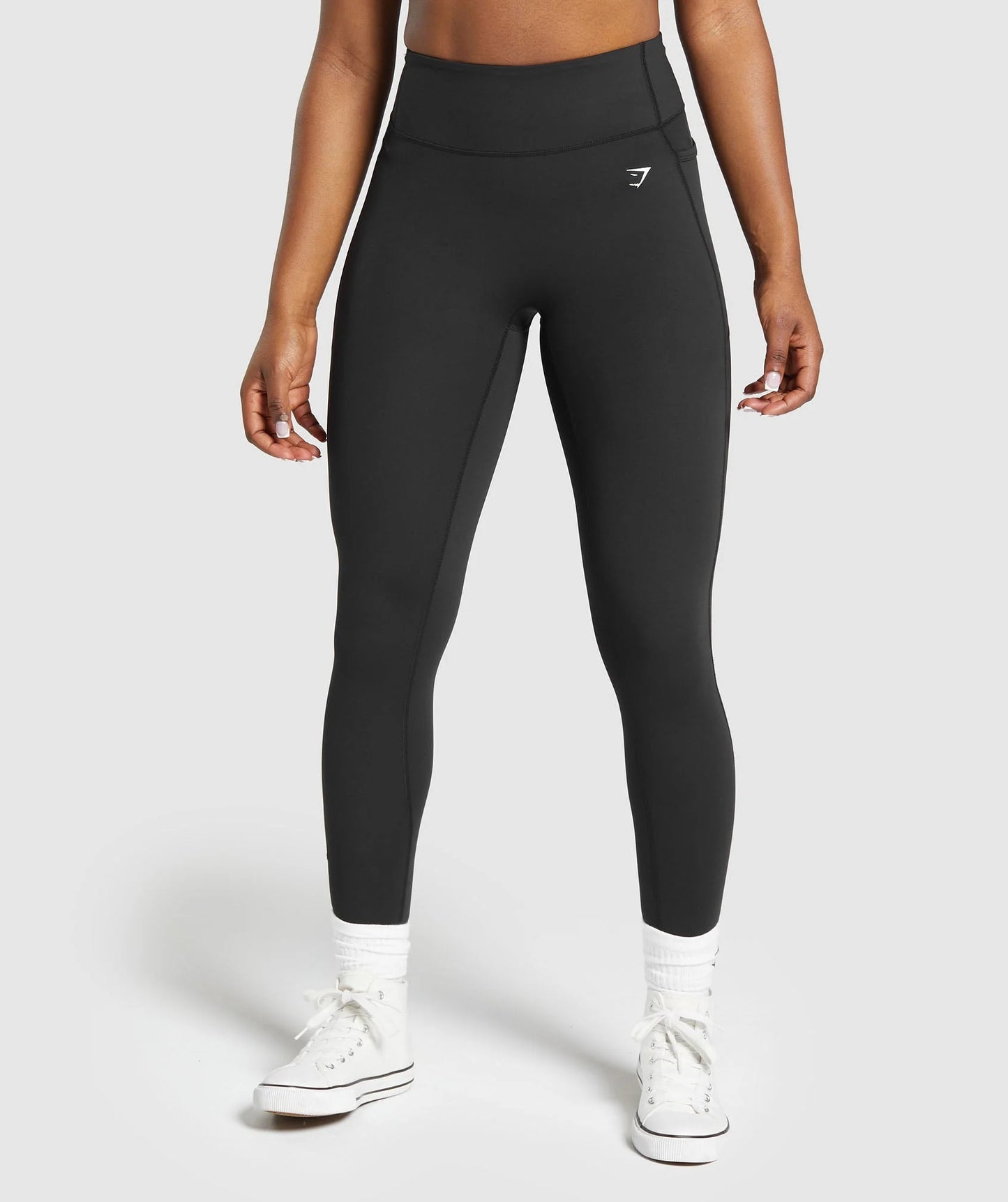 Leggings Con Bolsa - Negro