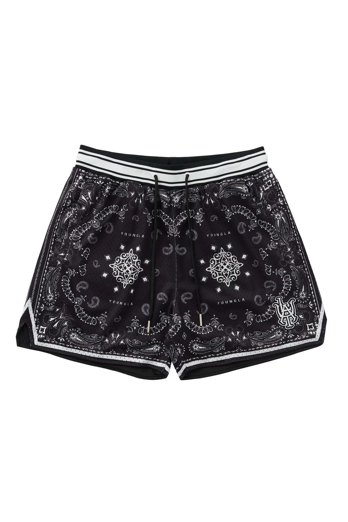 Short Malla Bandana - Negro