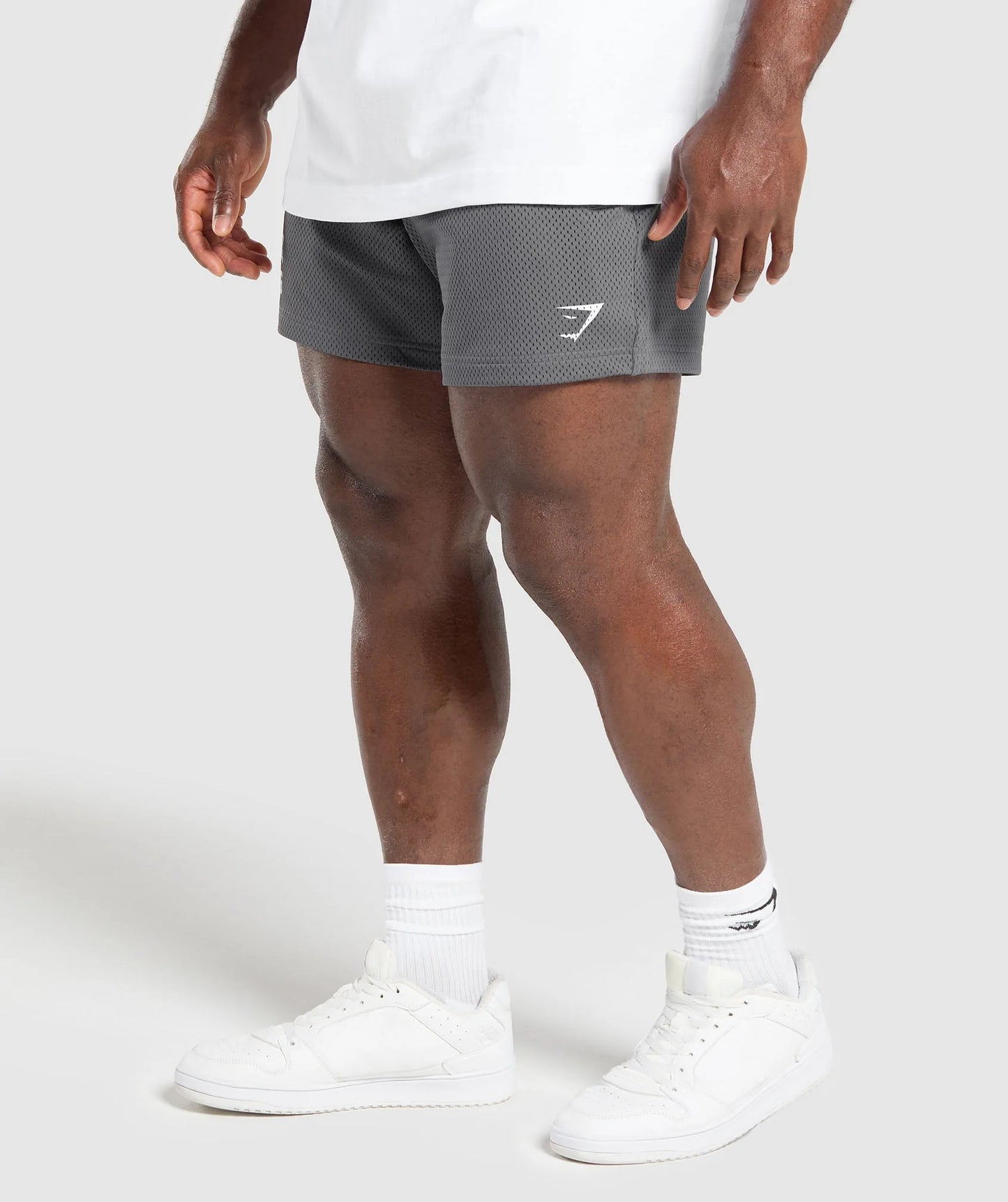 Short Malla - Gris