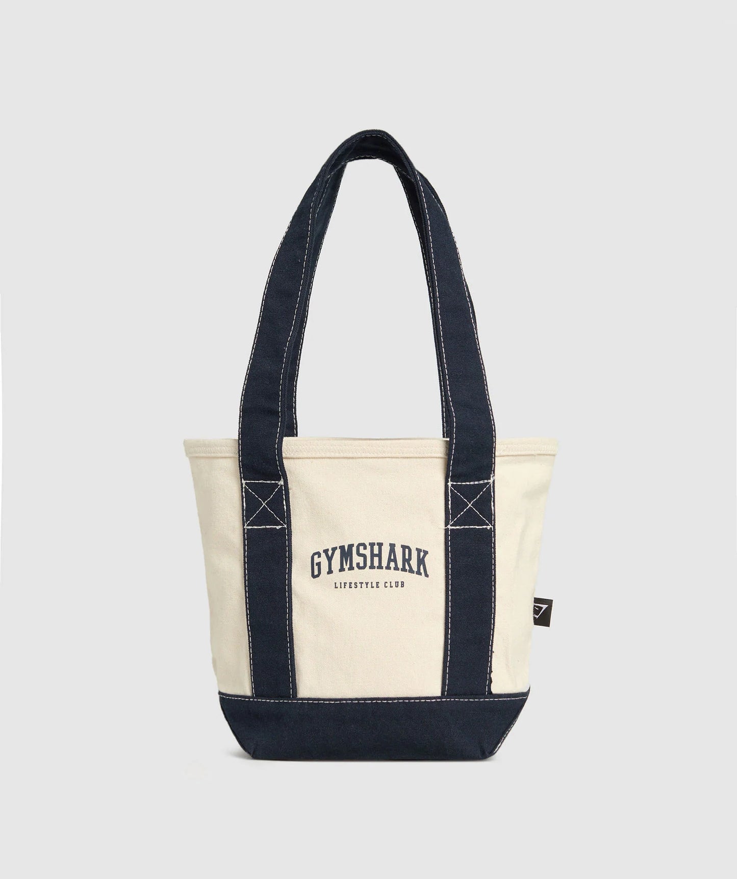 Bolsa Tote - Beige/Azul