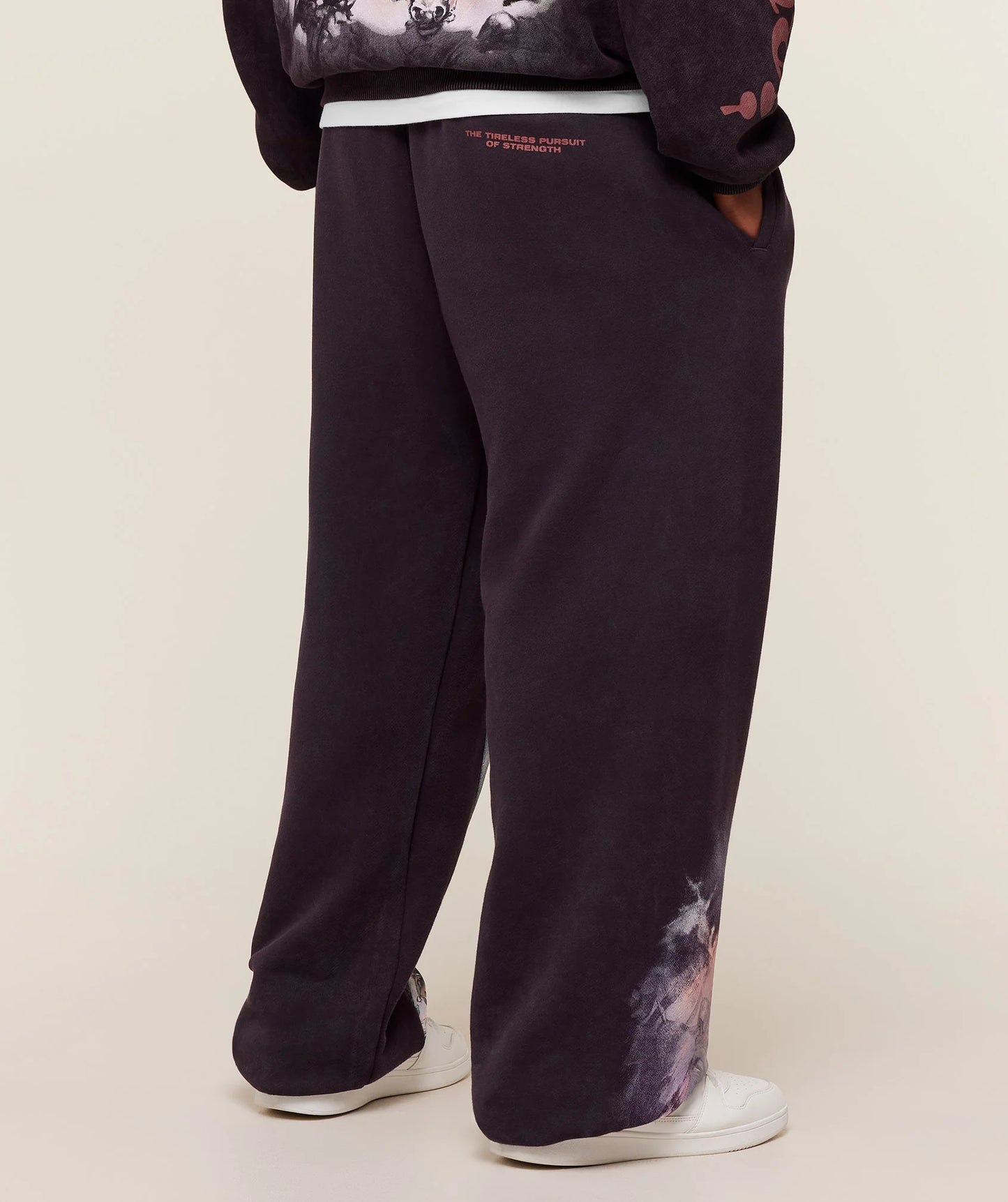 Jogger Power Frazzeta - Negro/Rojo