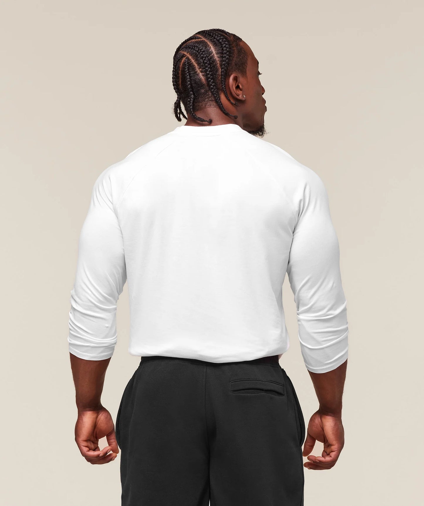 Playera Legacy Manga Larga - Blanca