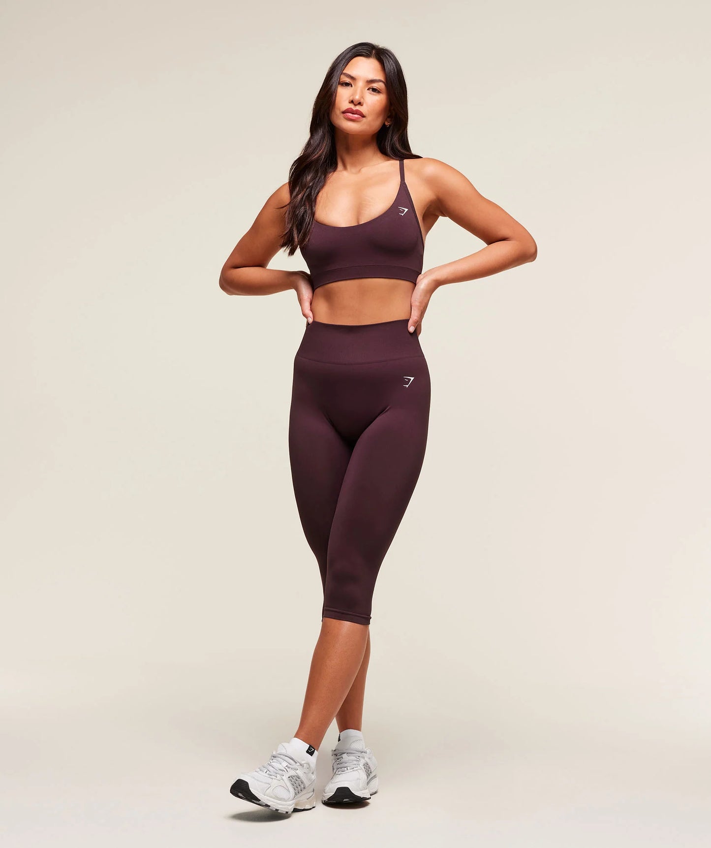 Bra Deportivo Racerback Sin Costuras - Vino