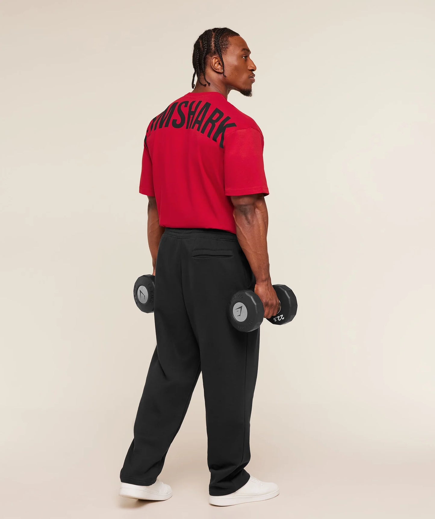 Playera Power - Rojo/Negro