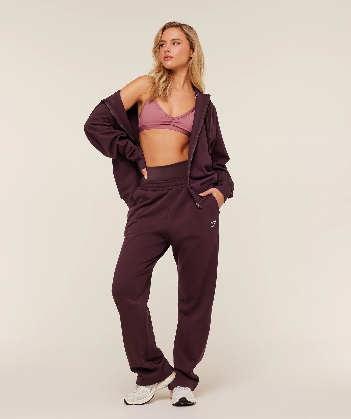 Jogger Fleece - Vino