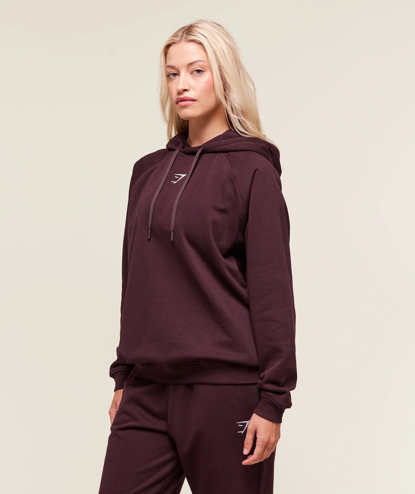 Hoodie Fleece - Vino