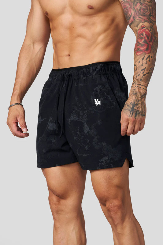Short Reflectivo Fitness - Negro