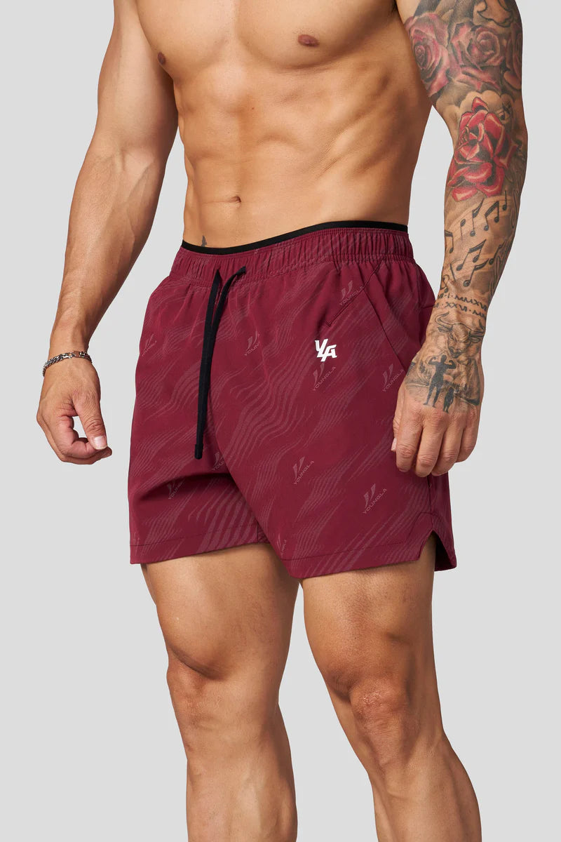 Short Reflectivo Fitness - Vino