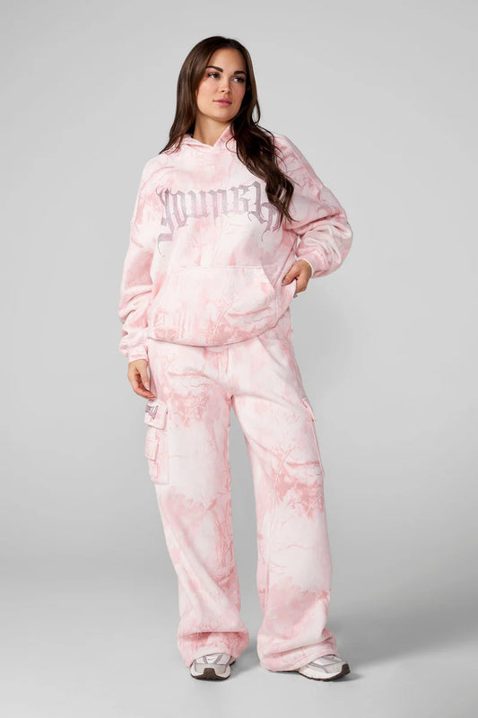 Jogger Cargo - Rosa Camo
