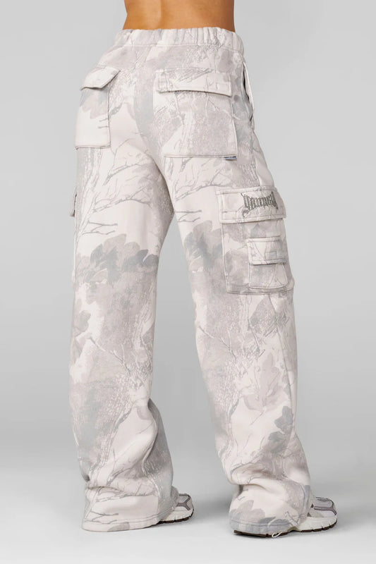 Jogger Cargo - Gris Camo