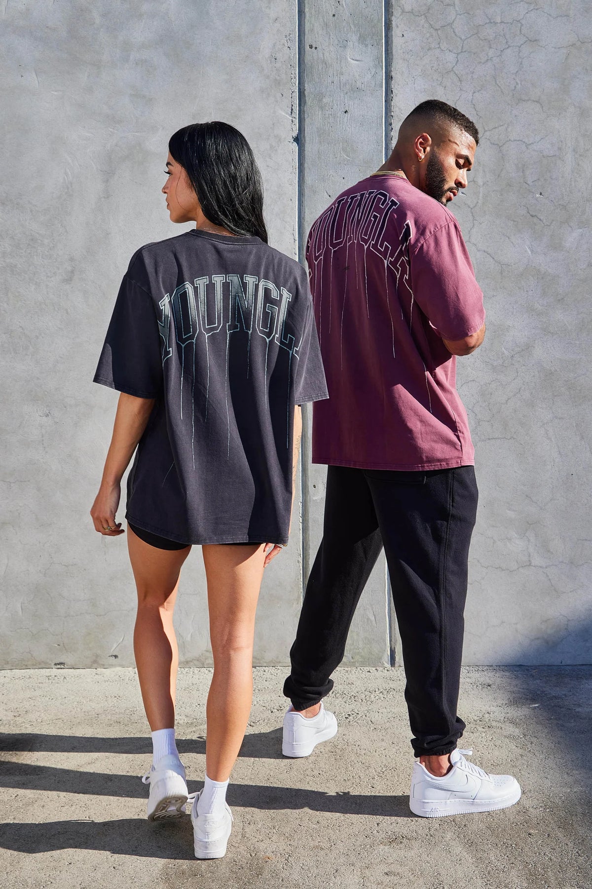 Camiseta Drip - Vino