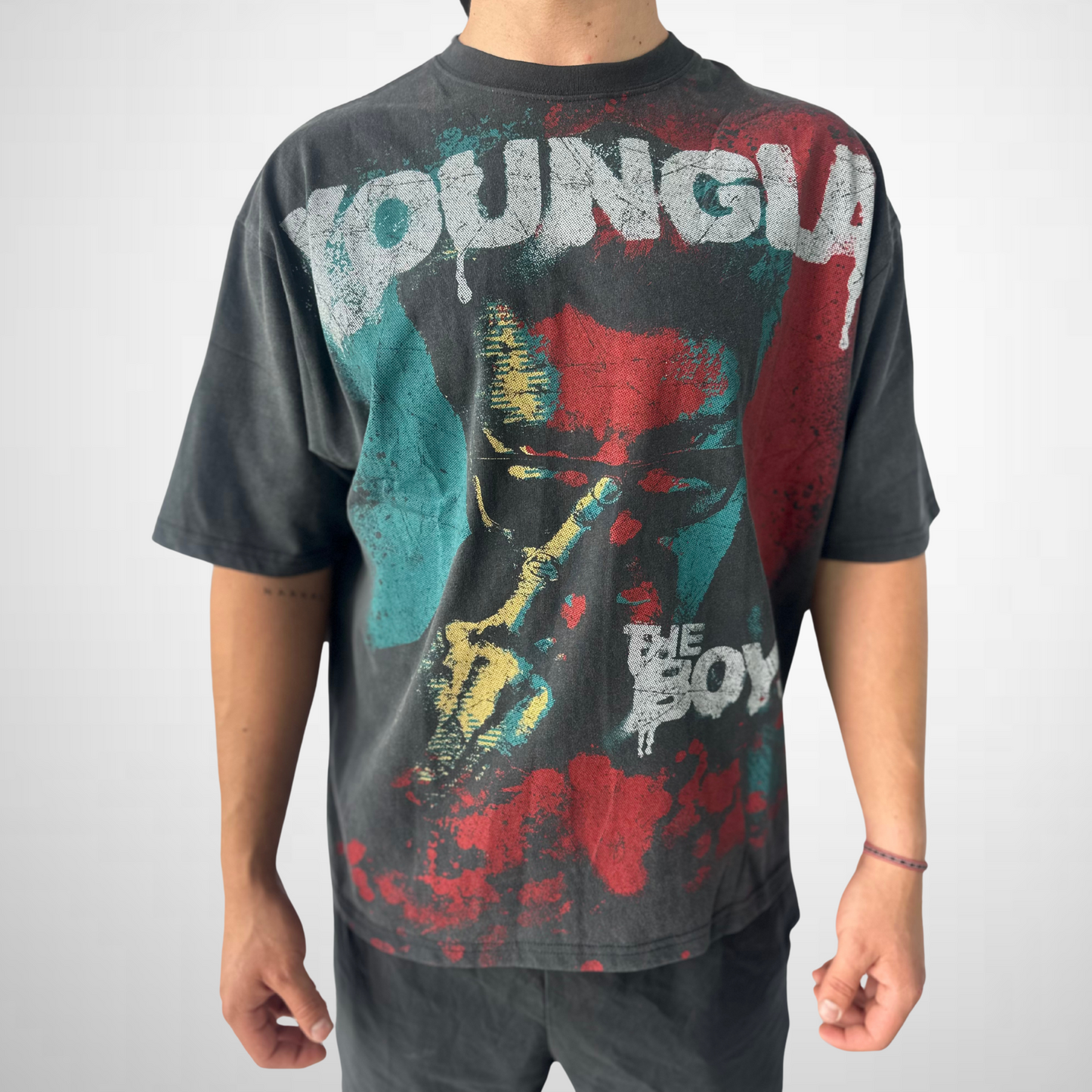 Playera Oversize Urban Print – Edición Limitada