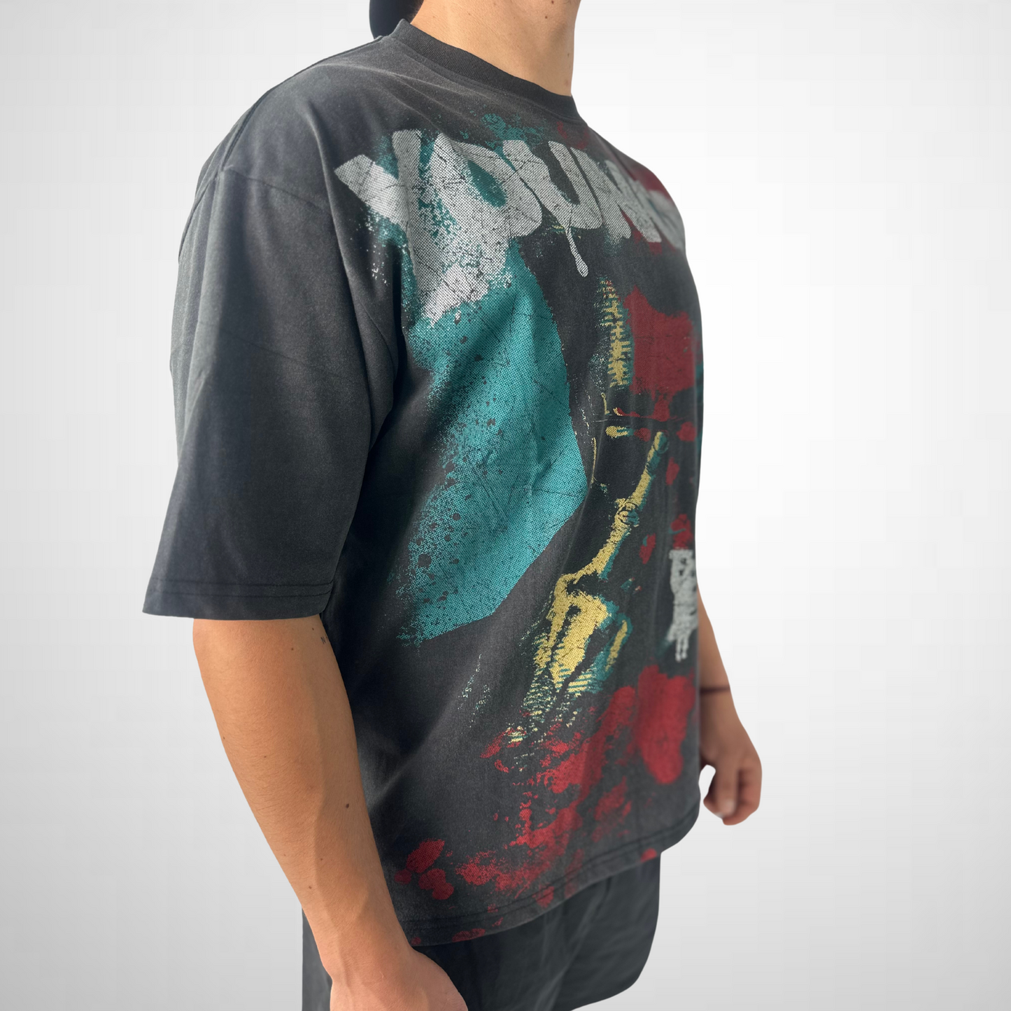 Playera Oversize Urban Print – Edición Limitada