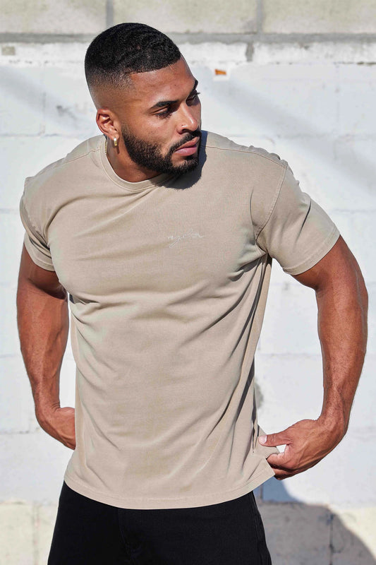 Playera Tailored - Beige