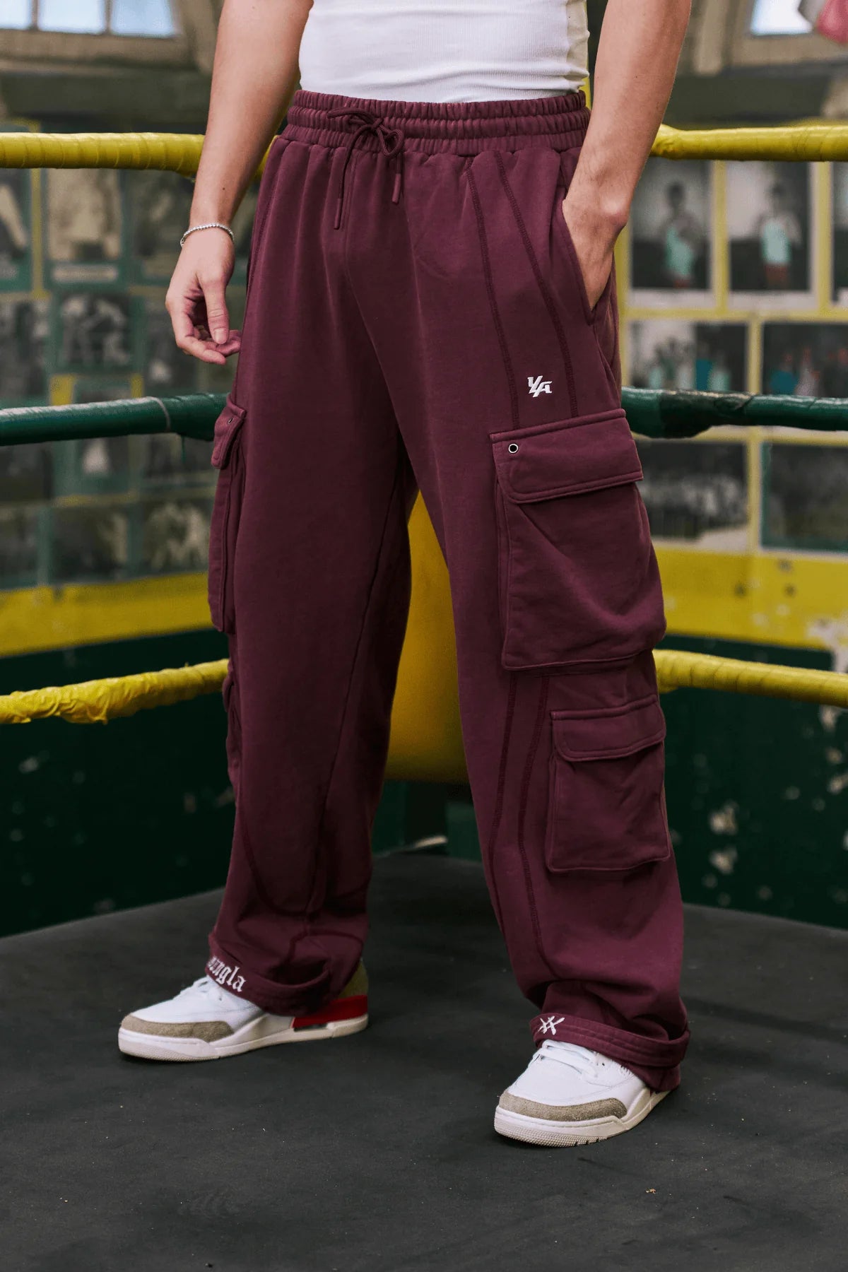 Jogger Cargo Strap - Vino