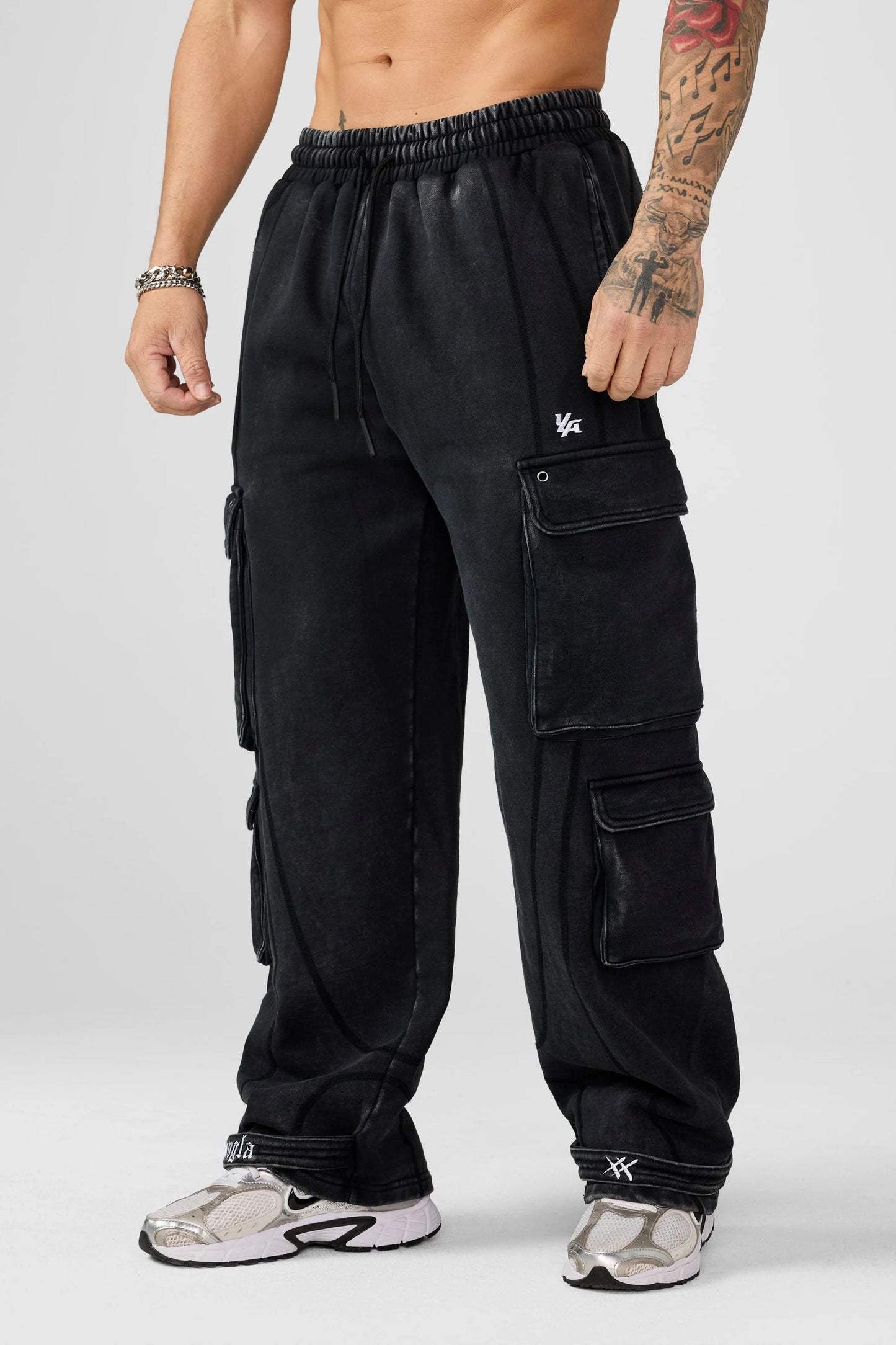 Jogger Cargo Strap - Negro