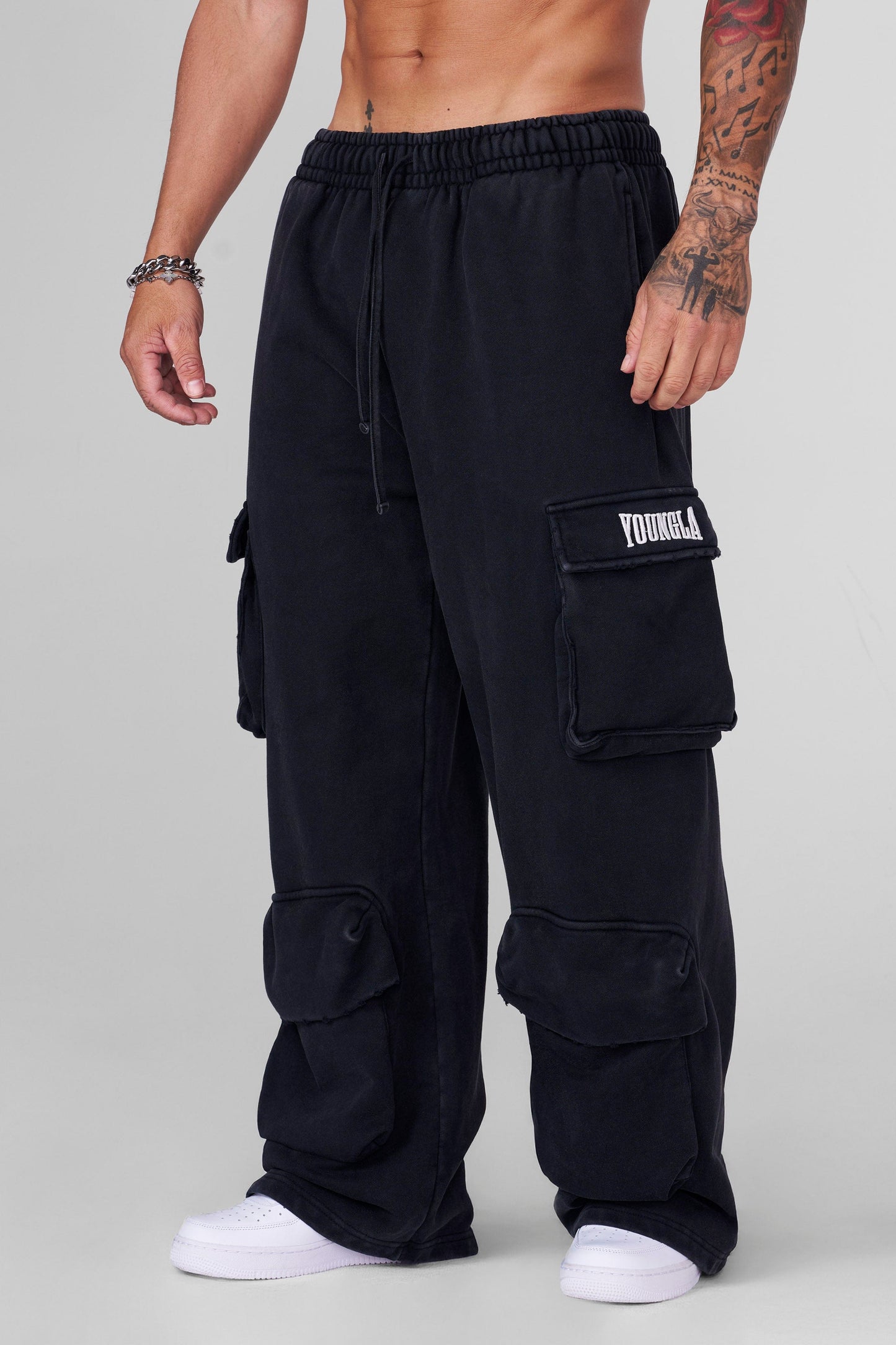 Jogger Cargo Heritage - Negro