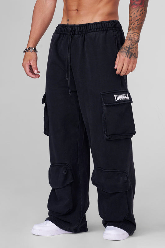 Jogger Cargo Heritage - Negro