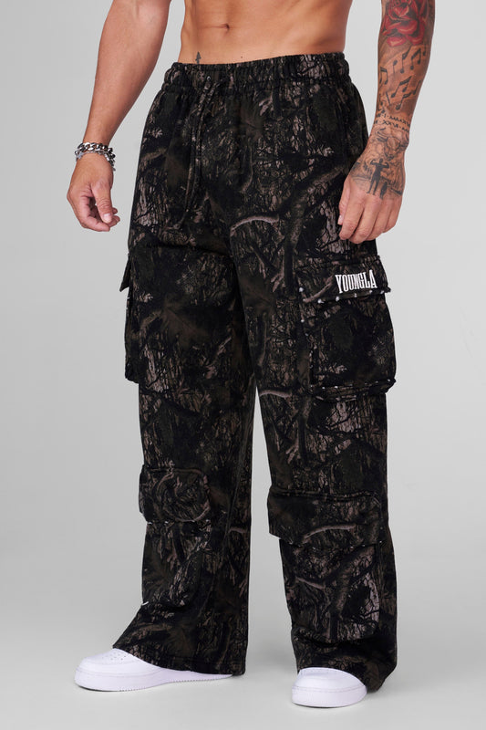 Jogger Cargo Heritage - Negro Camo