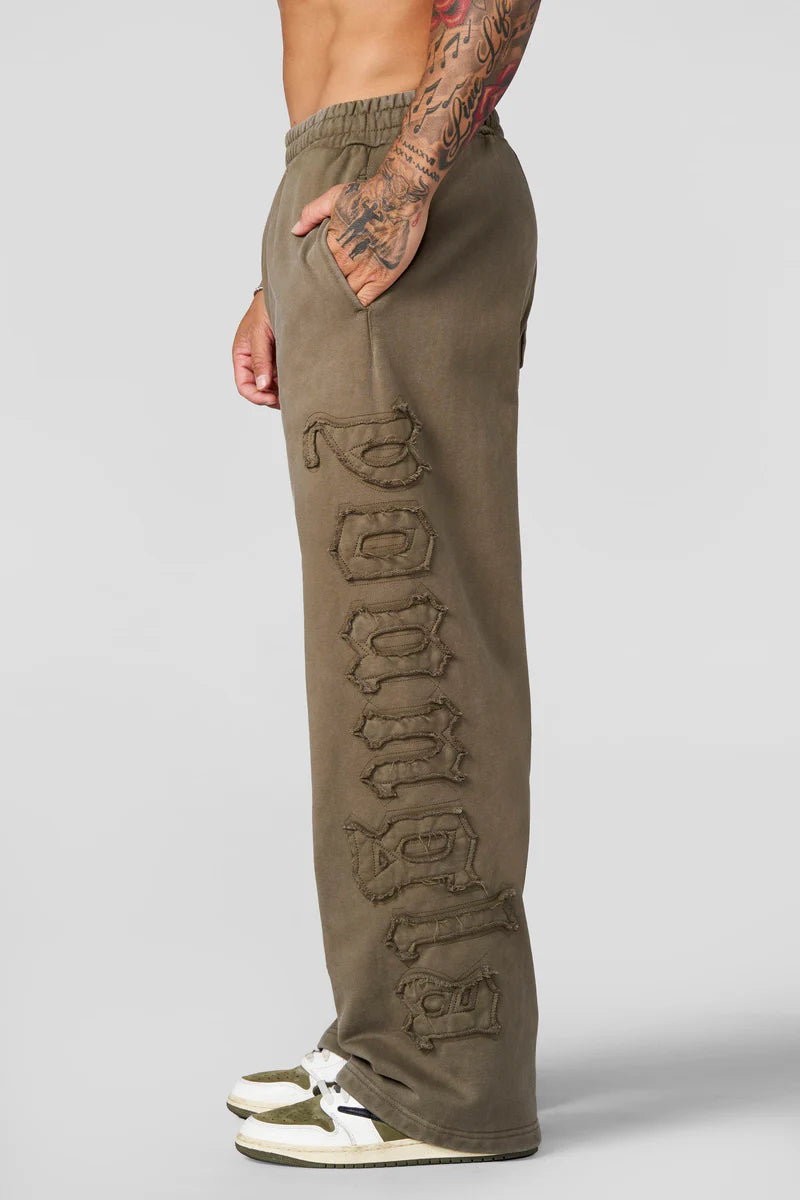 Jogger Patchwork - Café Olivo