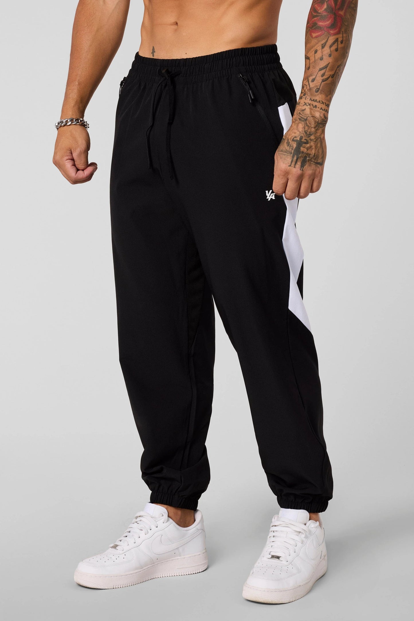 Jogger Stripe - Negro
