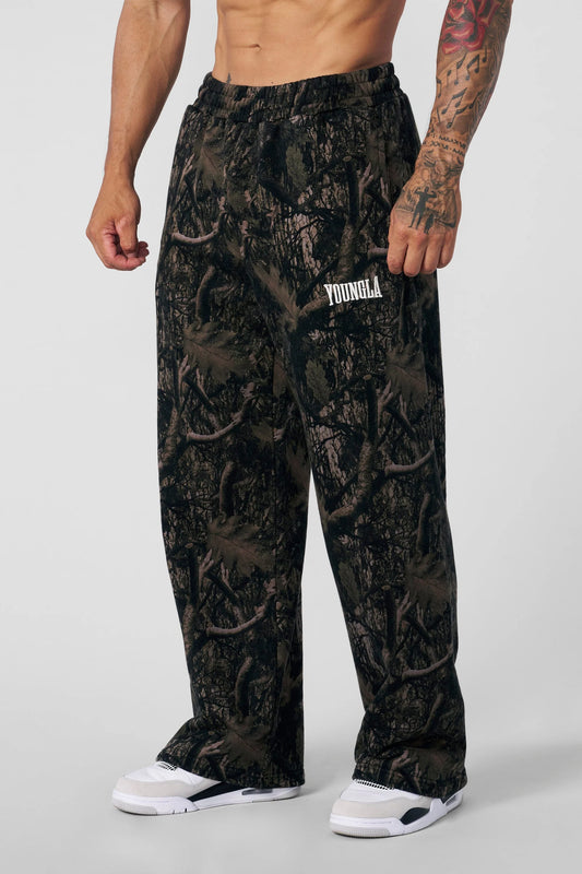 Jogger Baggy - Negro Camuflado