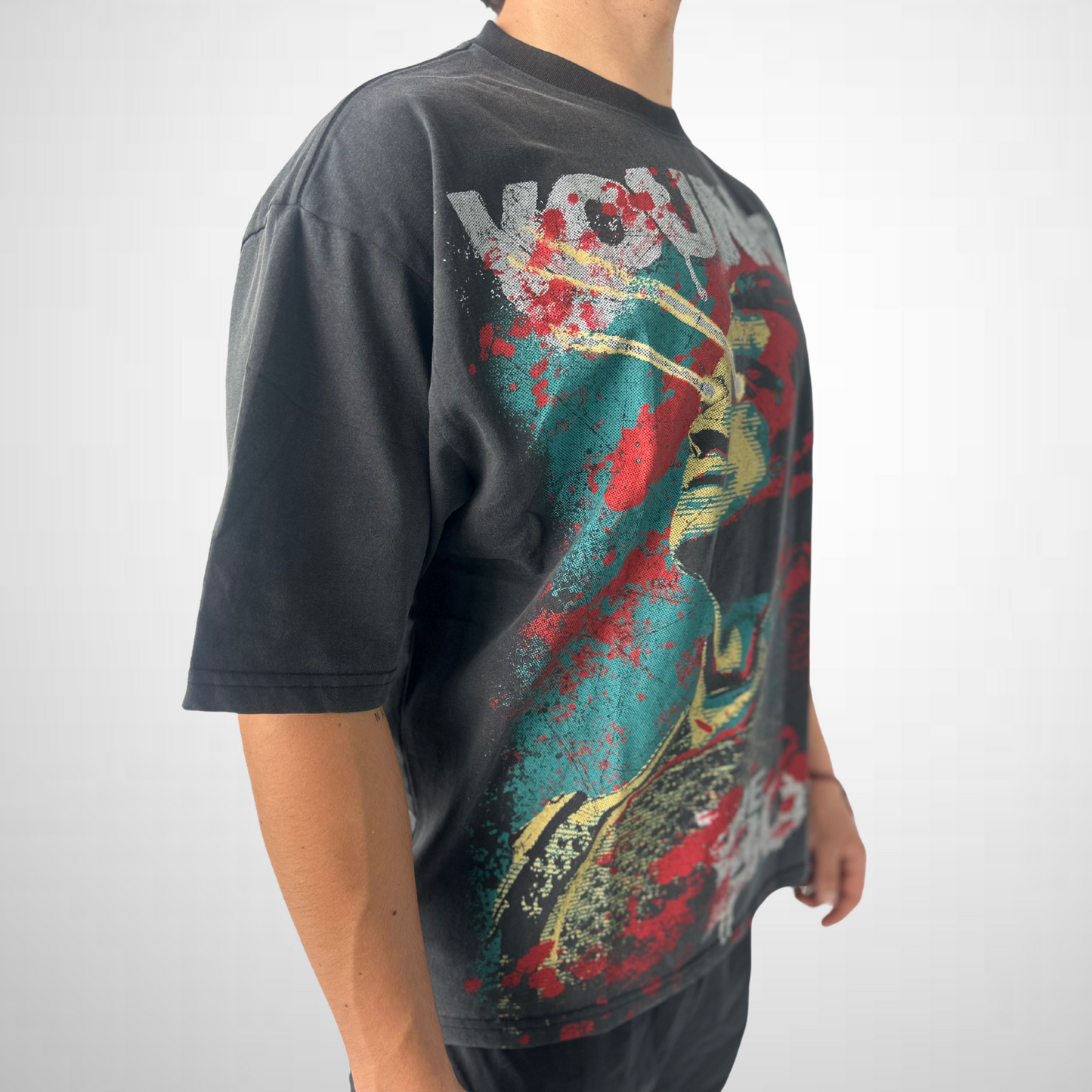 Playera Oversize Urban Print – Edición Limitada