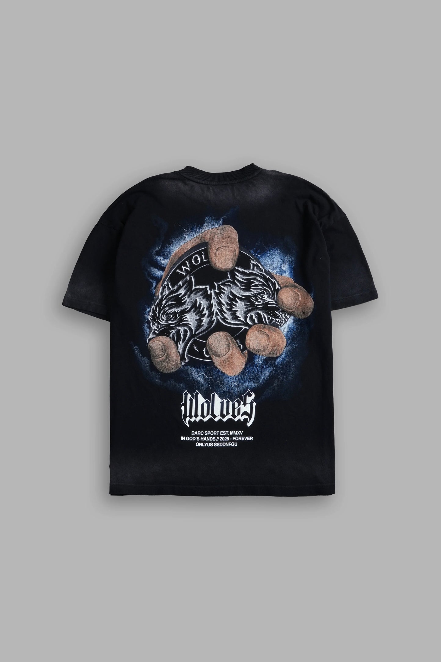 Playera God´s Hands - Negra