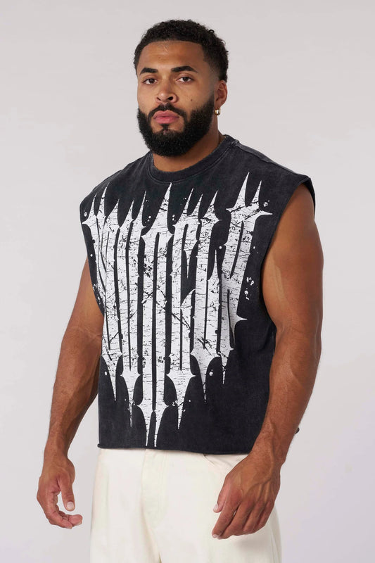 Revenge Crop Cut-Offs - Negra