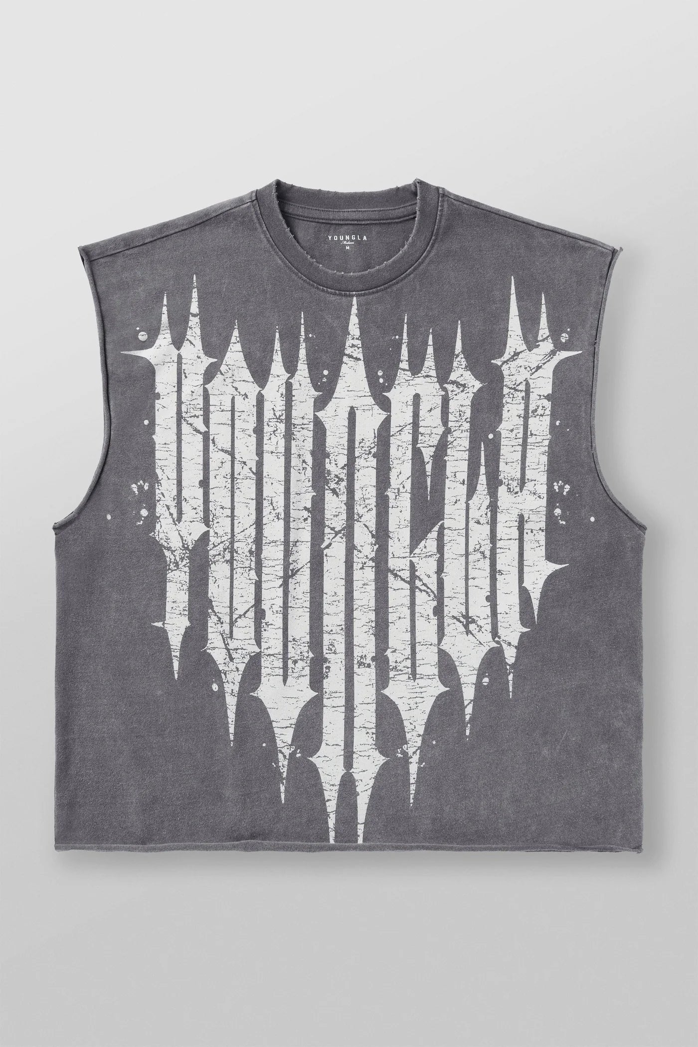 Revenge Crop Cut-Offs - Grey Wash