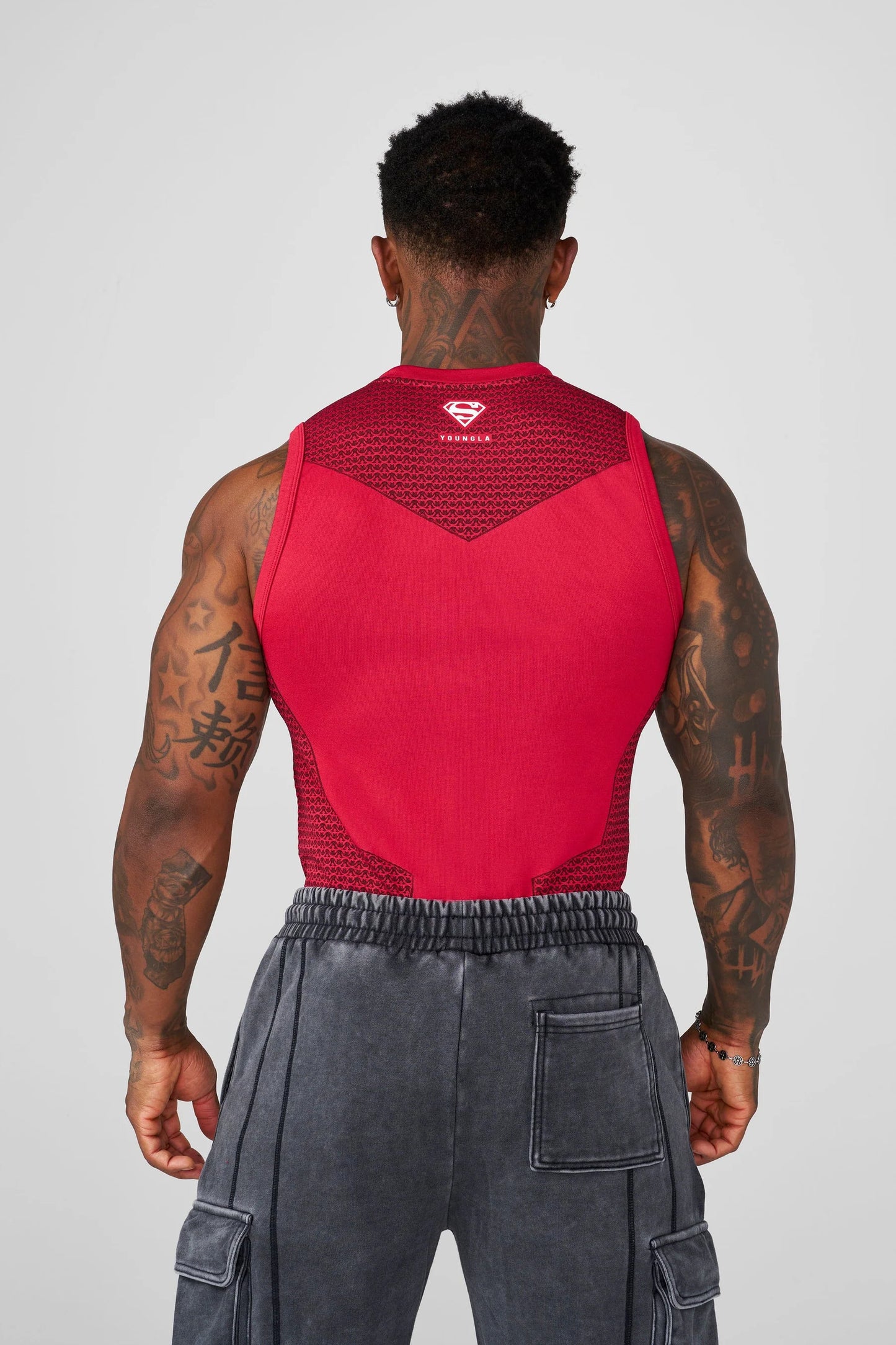 Tank De Compresión Superman - Roja