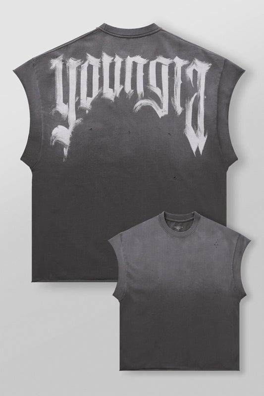 Tank Gráfica - Gris